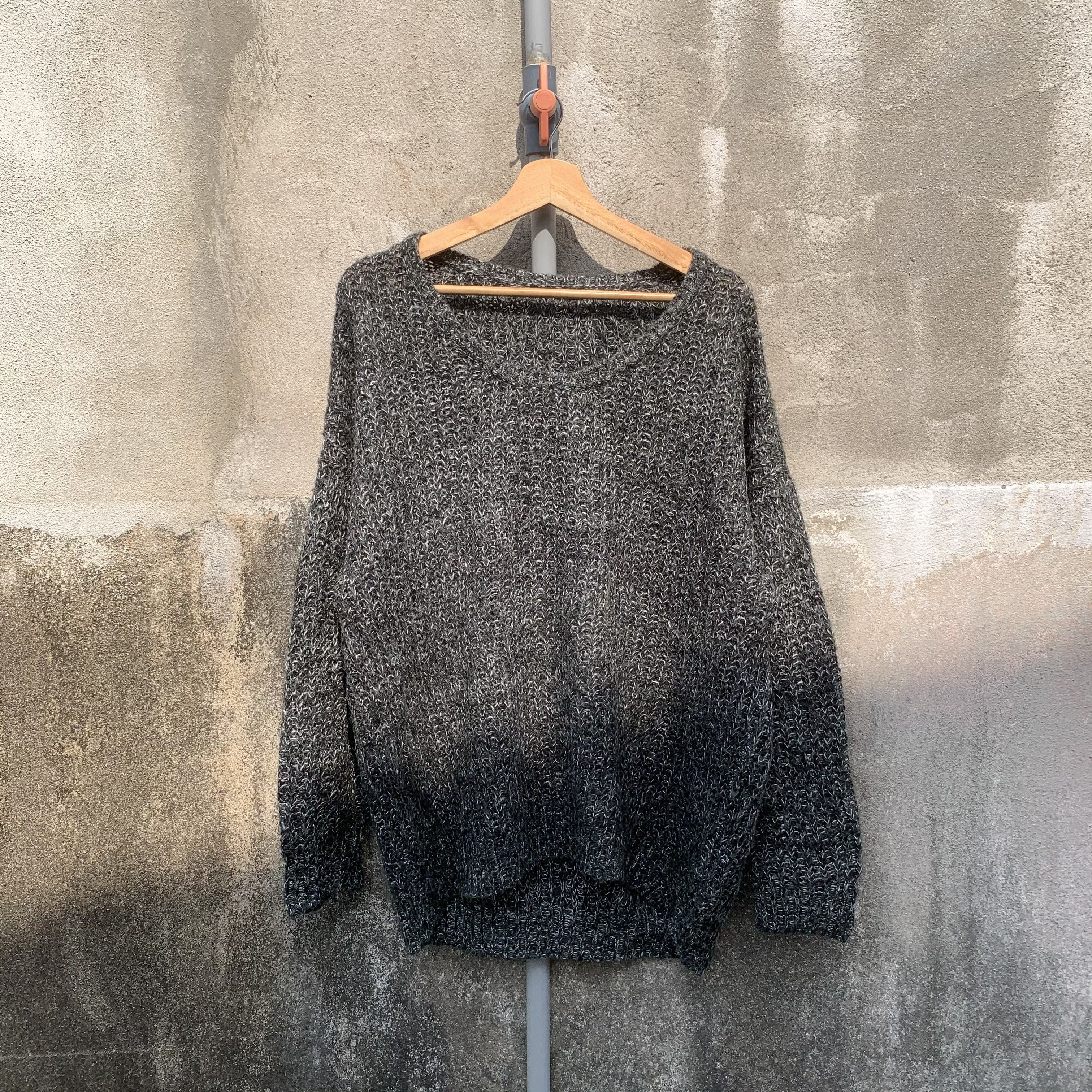 Aran Isles Knitwear Vintage IGNI JAPAN Knit Baggy Jumper Shaggy Sweater Size US L / EU 52-54 / 3 - 1 Thumbnail