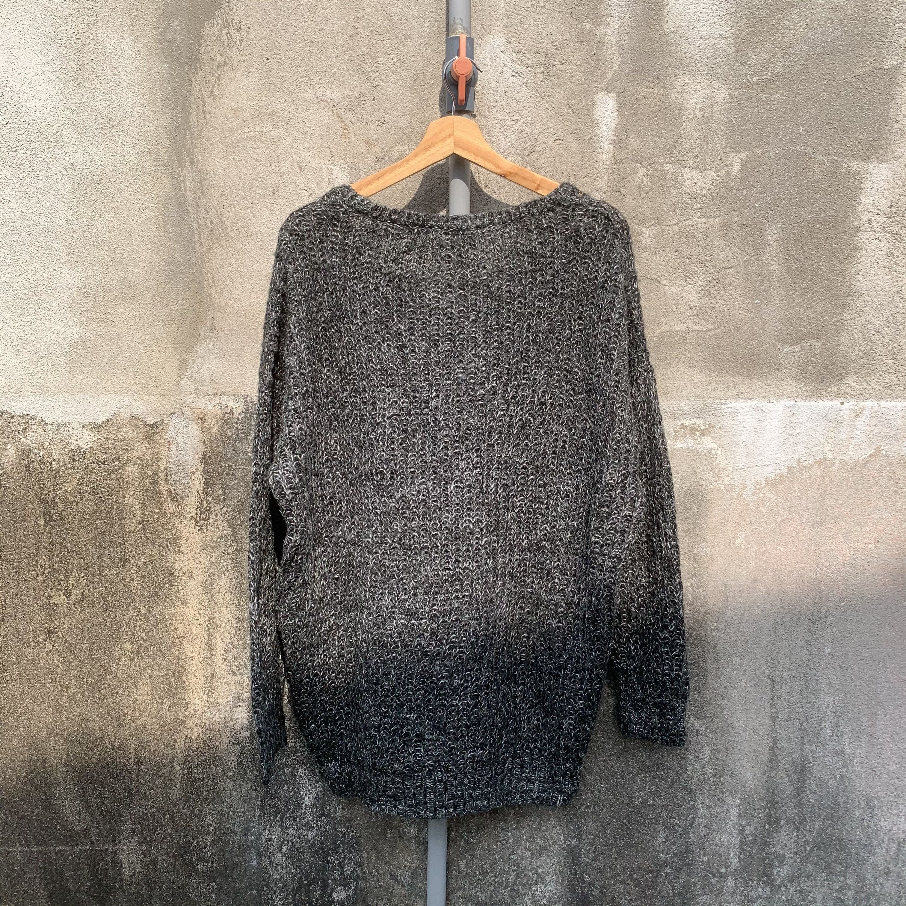 Aran Isles Knitwear Vintage IGNI JAPAN Knit Baggy Jumper Shaggy Sweater Size US L / EU 52-54 / 3 - 5 Thumbnail