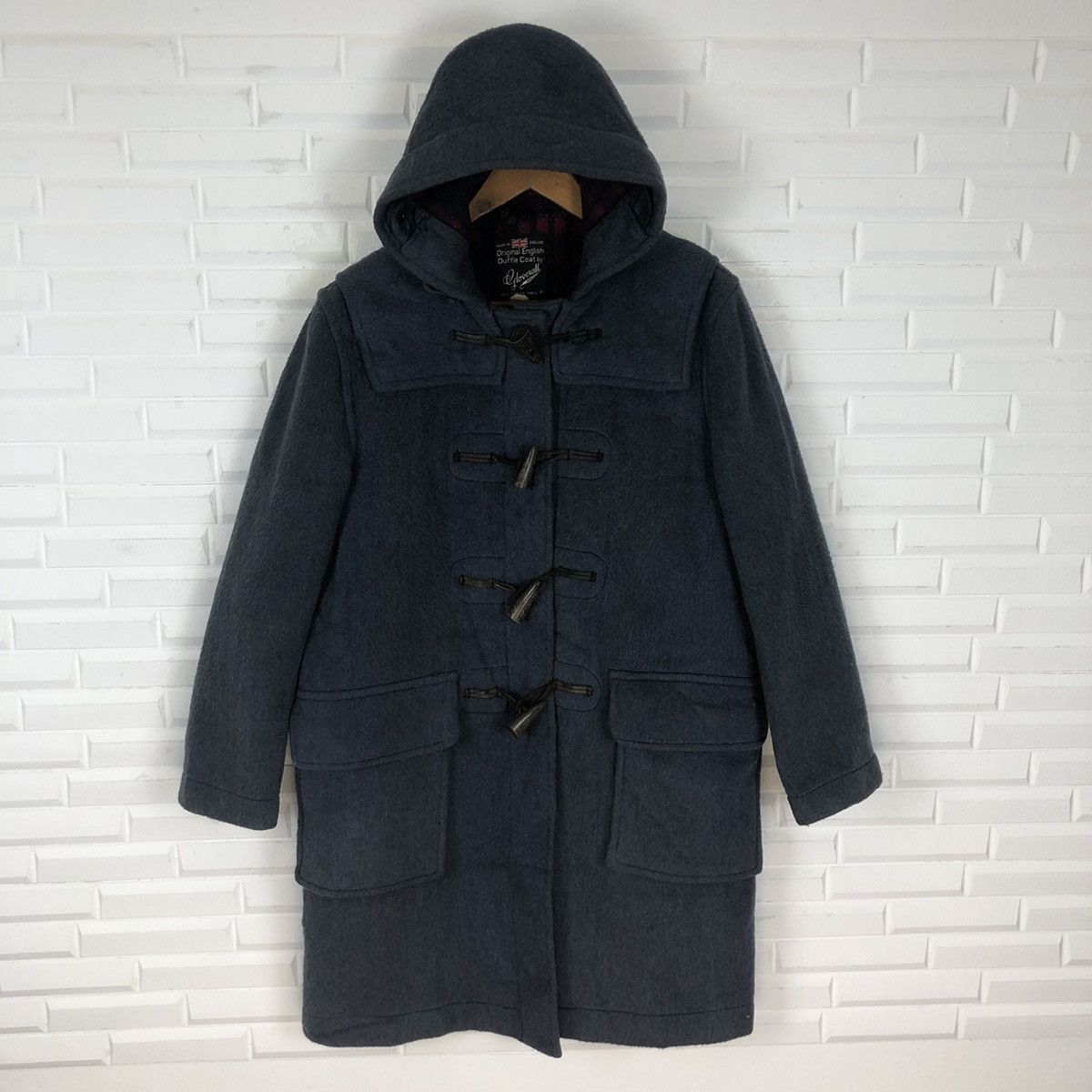 Gloverall × Vintage GLOVERALL DUFFLE COAT HOODIE JACKET Size US M / EU 48-50 / 2 - 4 Thumbnail