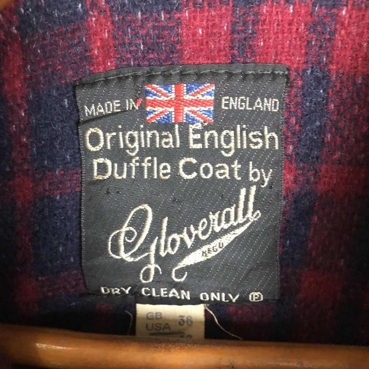 Gloverall × Vintage GLOVERALL DUFFLE COAT HOODIE JACKET Size US M / EU 48-50 / 2 - 8 Thumbnail