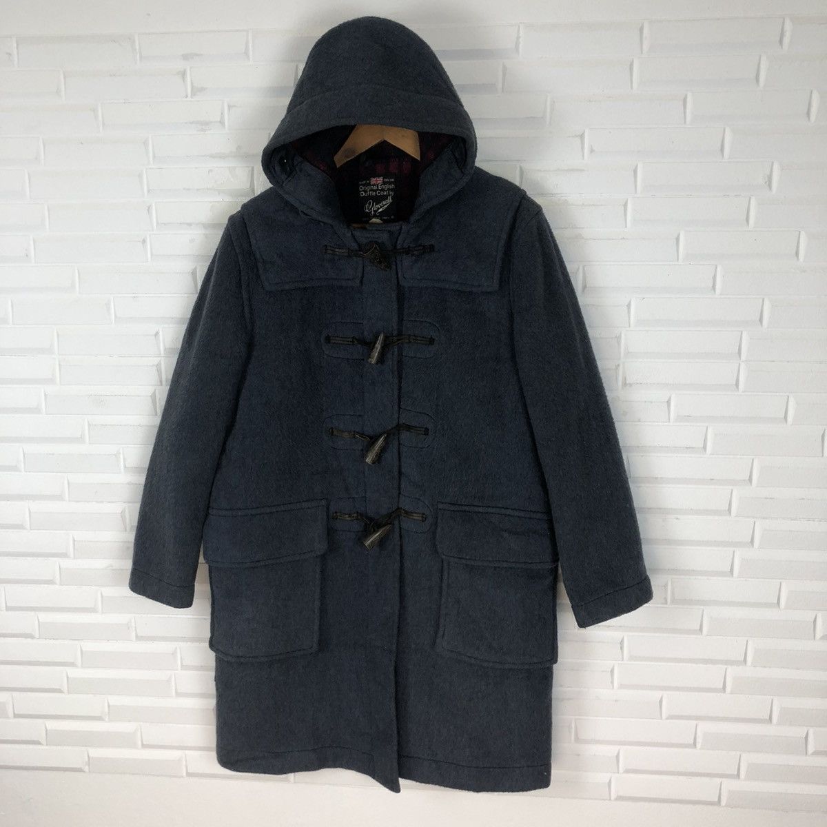 Gloverall × Vintage GLOVERALL DUFFLE COAT HOODIE JACKET Size US M / EU 48-50 / 2 - 3 Thumbnail