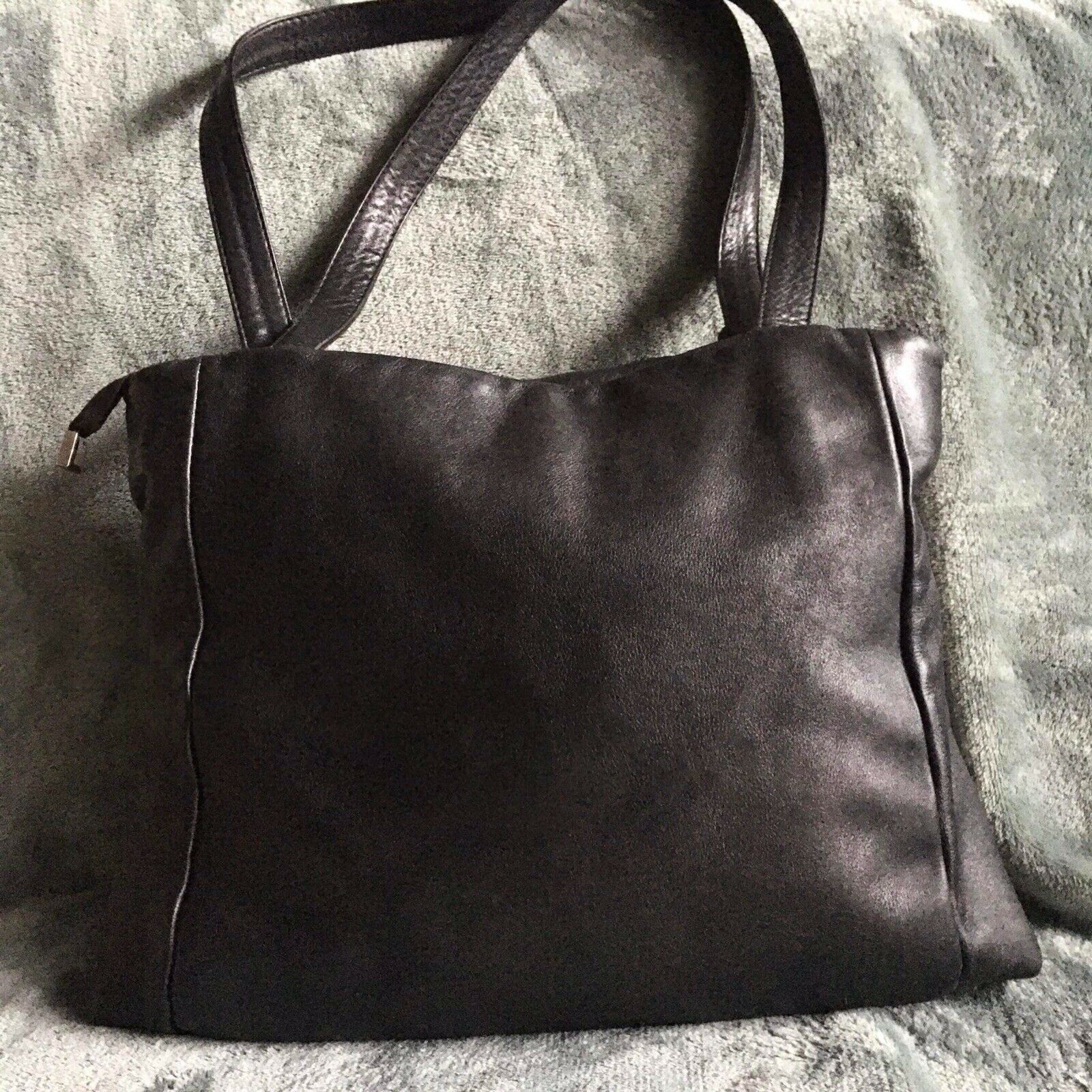 Other Bruno Rossi Black Leather Hobo Bag Backpack Handbag Size ONE SIZE - 2 Thumbnail