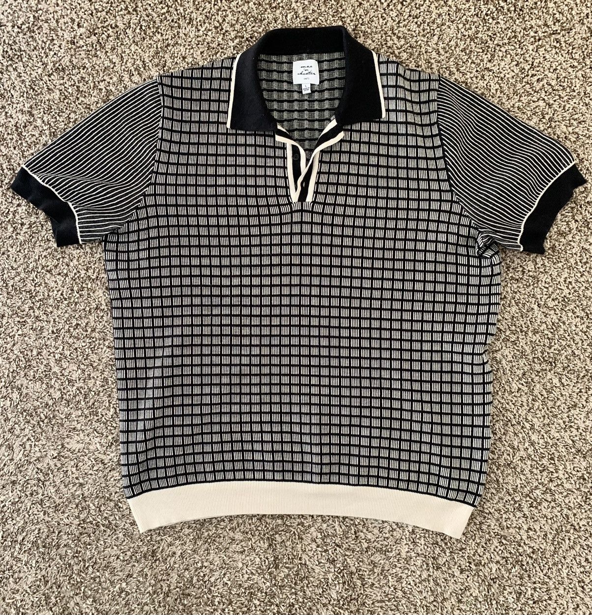Vintage Max ‘n Chester Retro MOD Knit Sweater Polo Size US L / EU 52-54 / 3 - 2 Thumbnail