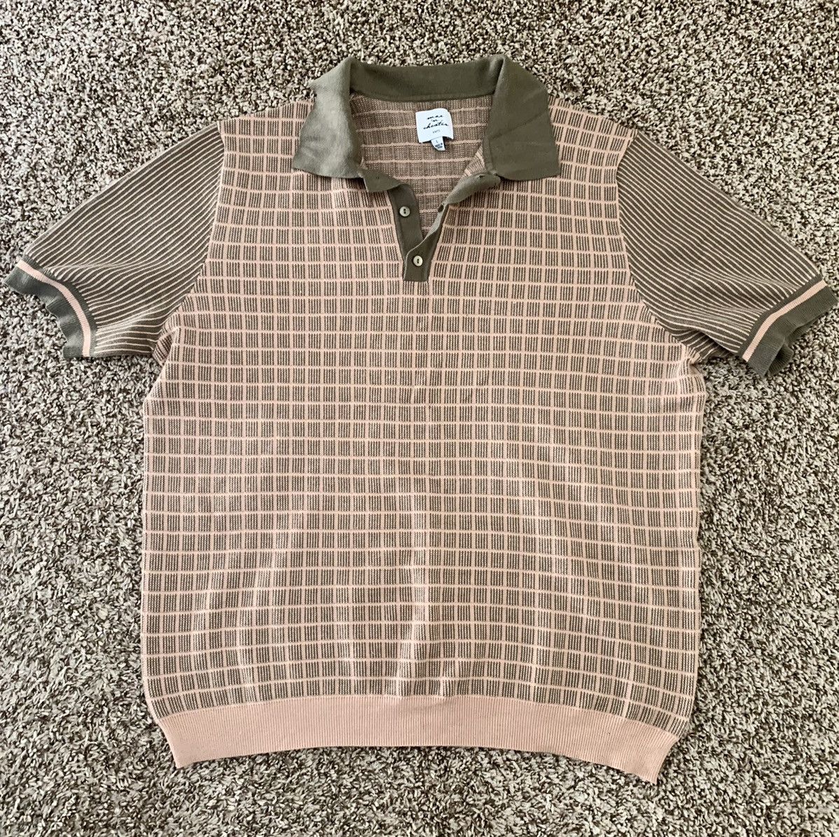 Vintage Max ‘n Chester Retro MOD Knit Sweater Polo Size US L / EU 52-54 / 3 - 2 Thumbnail