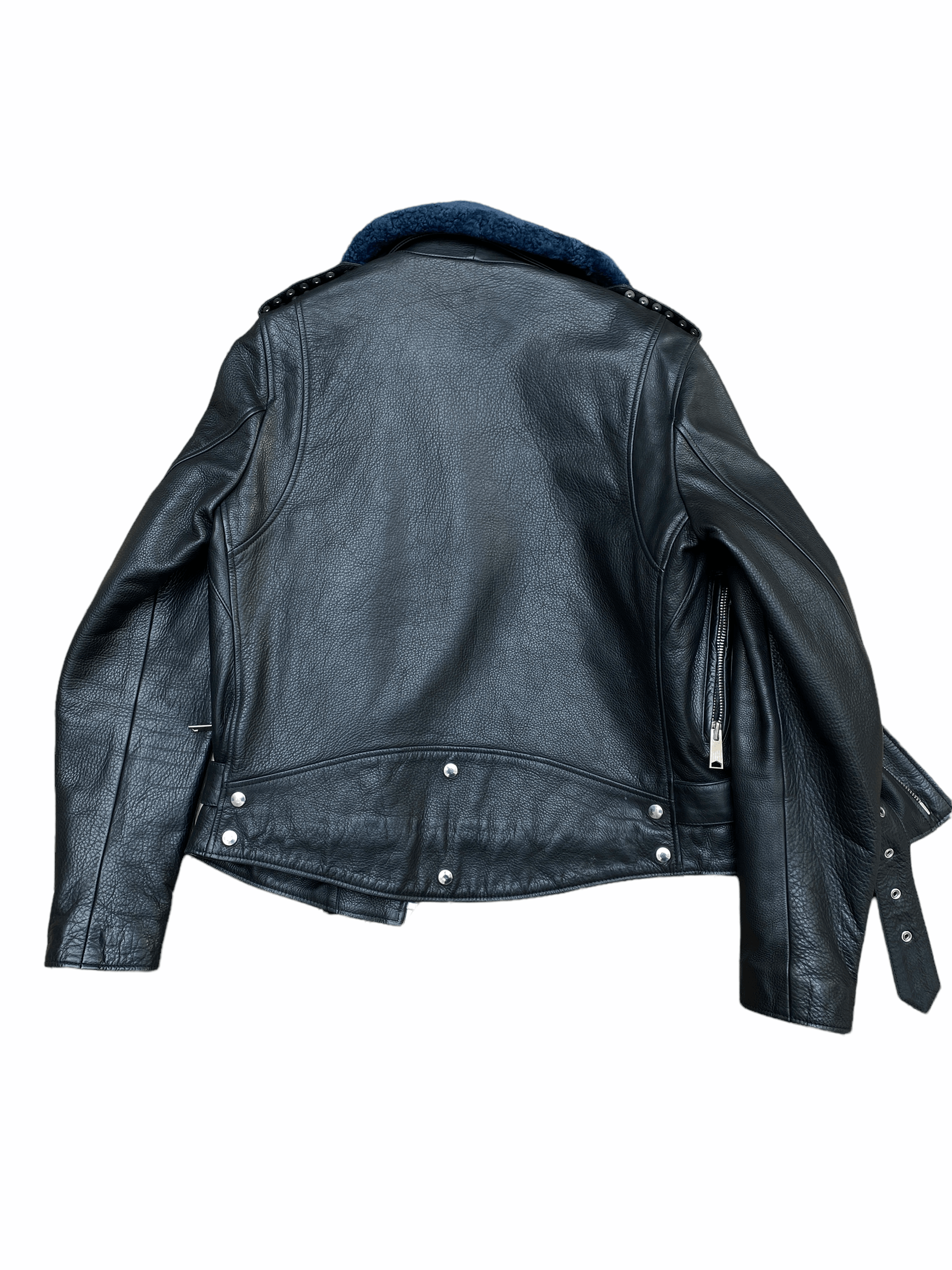 Sandro Leather Jacket Sandro Black Size US S / EU 44-46 / 1 - 5 Thumbnail