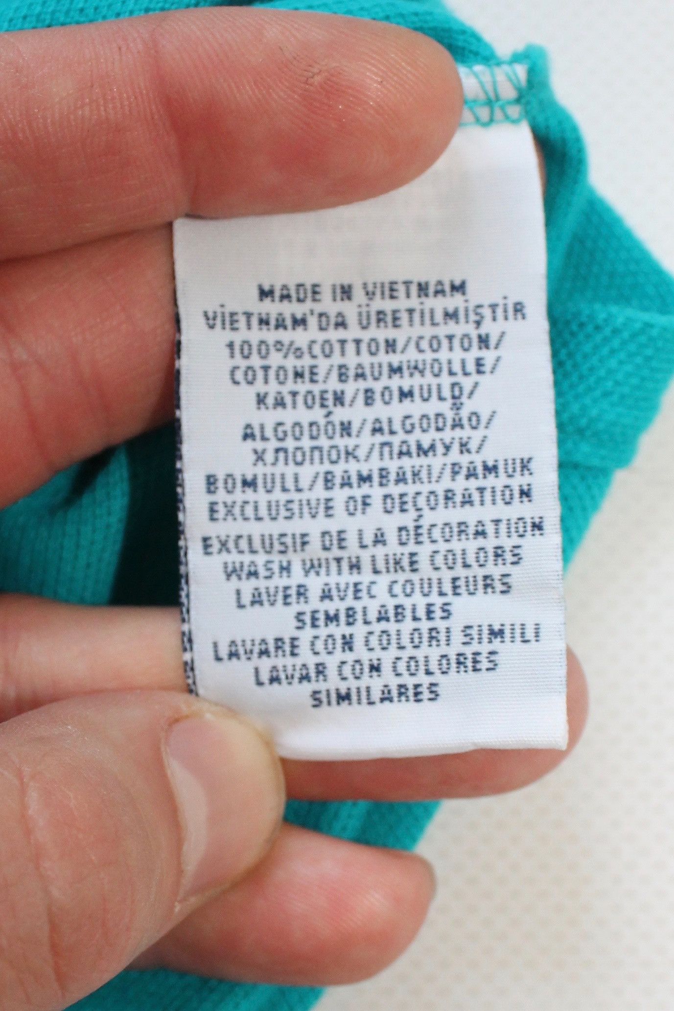 Polo Ralph Lauren Polo Ralph Lauren turquoise Polo Shirt Short Sleeve Size US XL / EU 56 / 4 - 7 Thumbnail