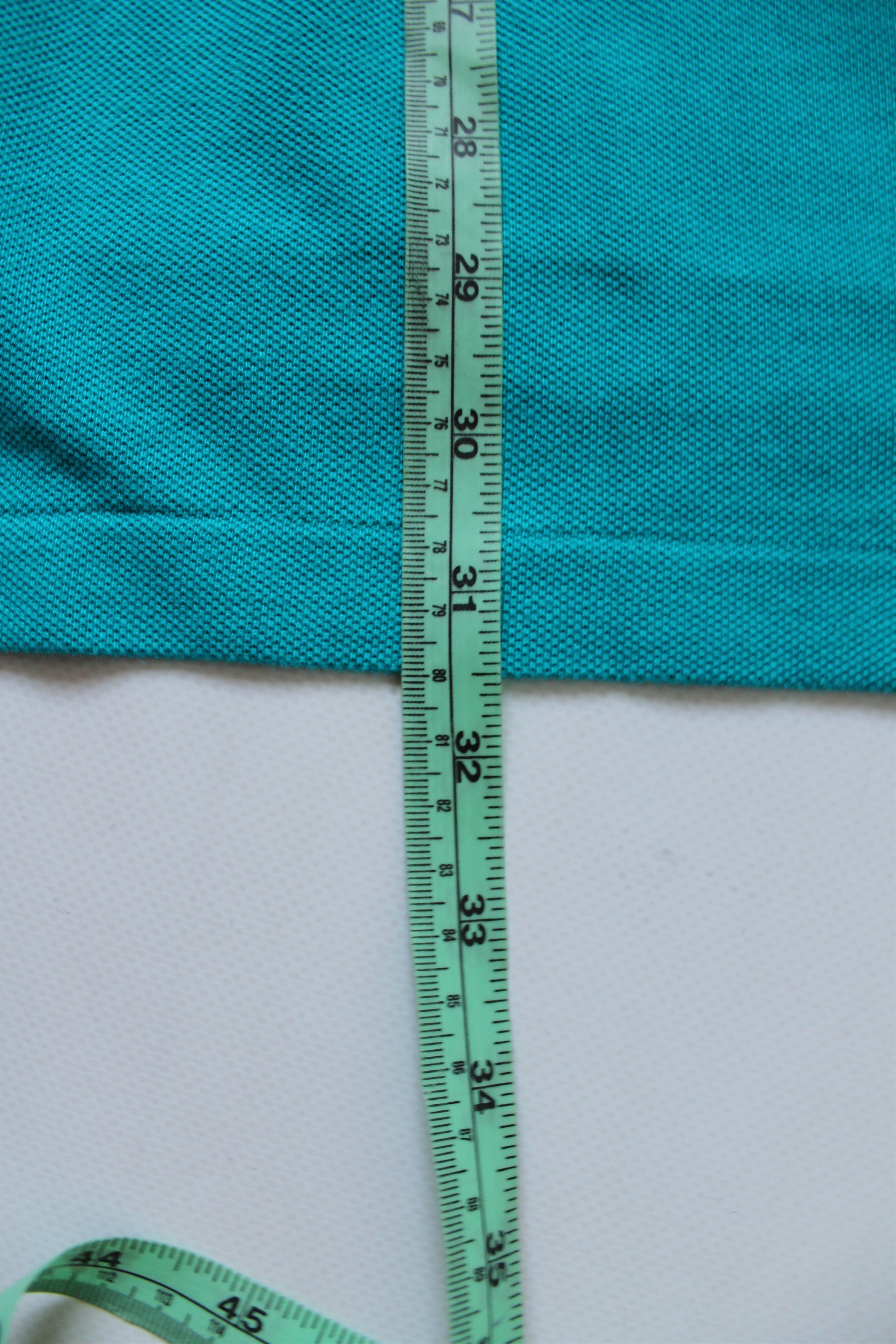 Polo Ralph Lauren Polo Ralph Lauren turquoise Polo Shirt Short Sleeve Size US XL / EU 56 / 4 - 9 Thumbnail