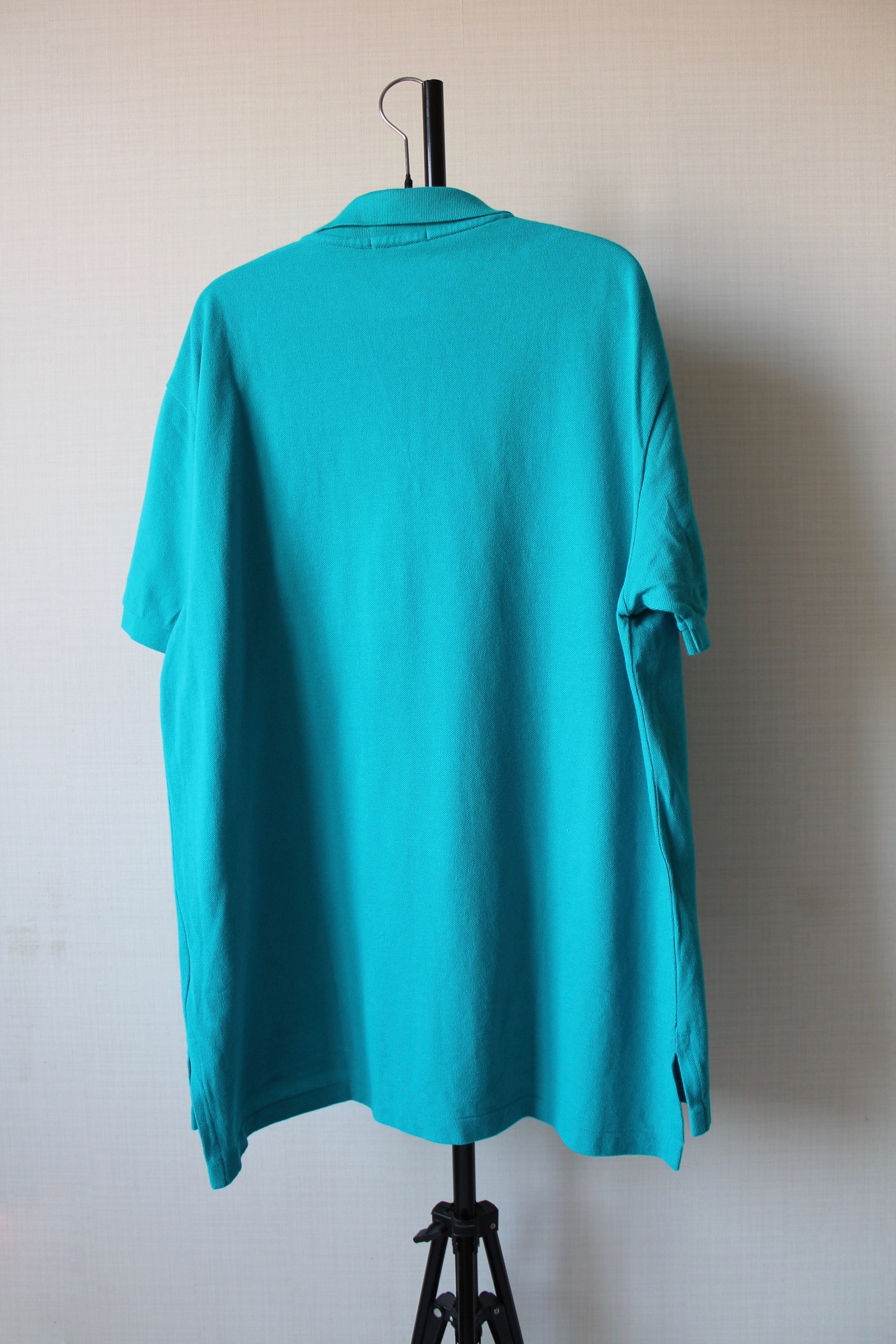 Polo Ralph Lauren Polo Ralph Lauren turquoise Polo Shirt Short Sleeve Size US XL / EU 56 / 4 - 12 Thumbnail