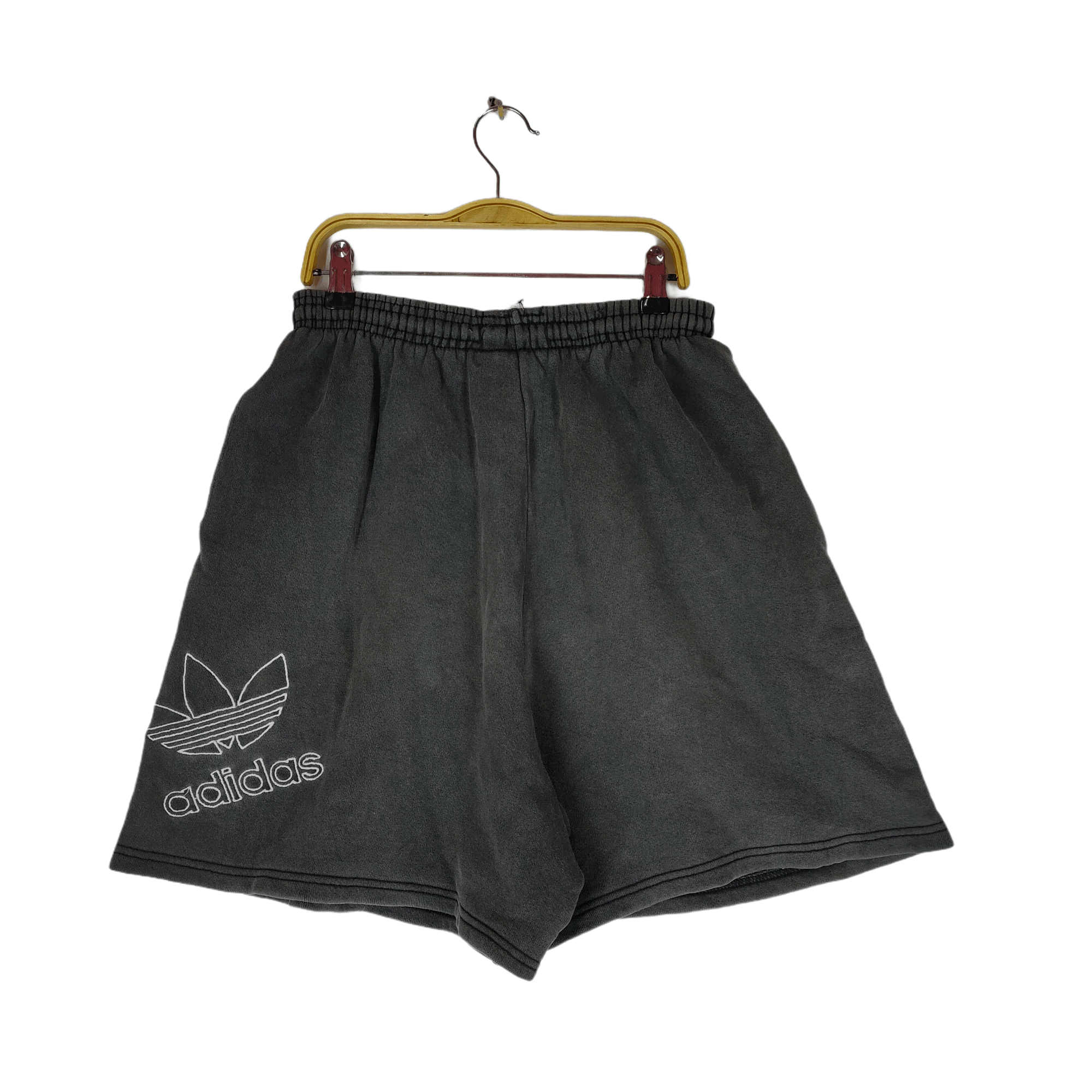 Adidas × Japanese Brand × Vintage Vintage Distressed 90s ADIDAS EMBROIDERY LOGO Pant Size US 27 - 1 Thumbnail
