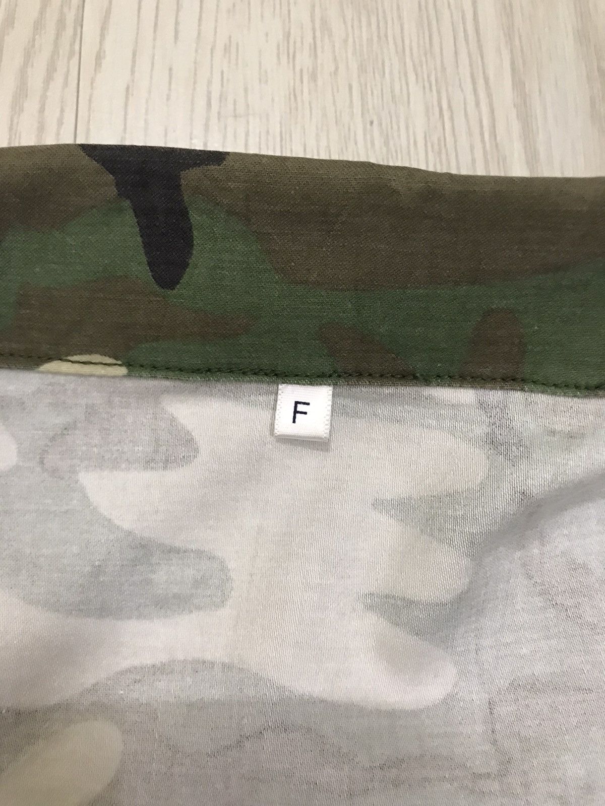 Vintage 🔥RARE🔥 Vintage Army Distressed Shirt Button Up Size US L / EU 52-54 / 3 - 14 Thumbnail