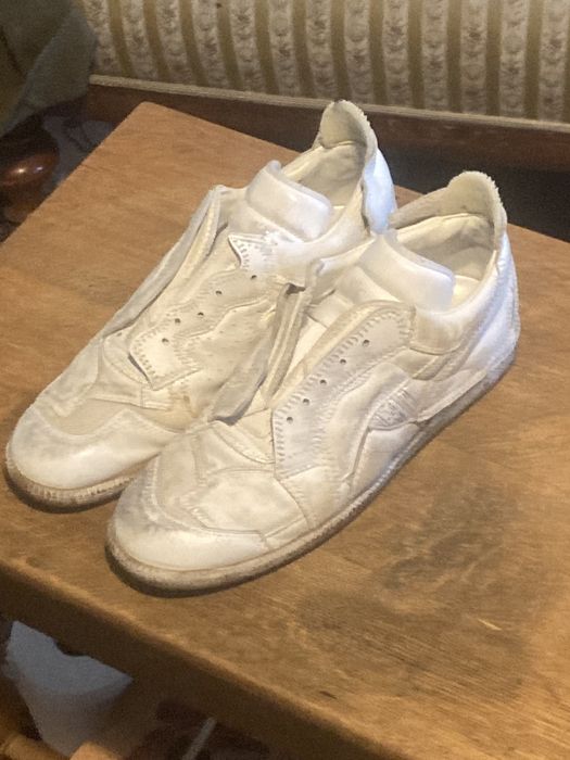 Margiela hotsell patchwork sneakers