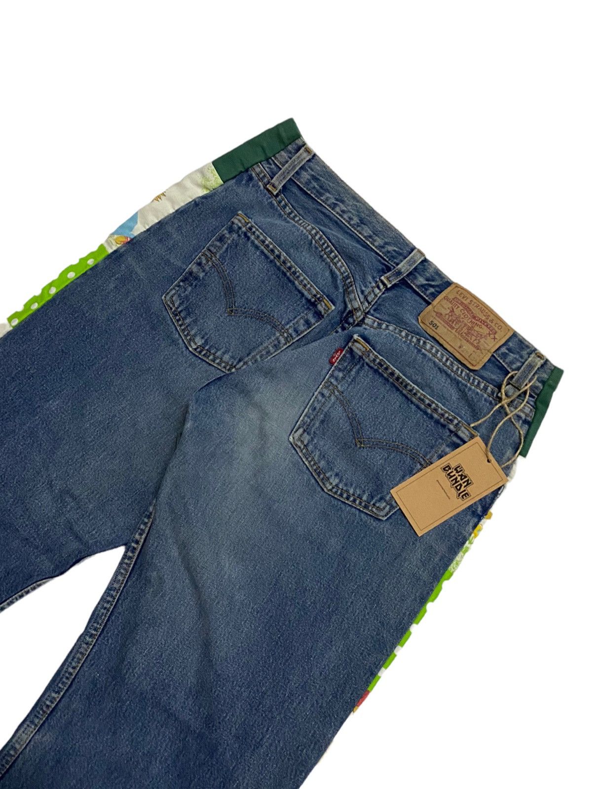 Levi's Levi's 501 Custom Winnie The Pooh Jeans Size US 30 / EU 46 - 15 Thumbnail