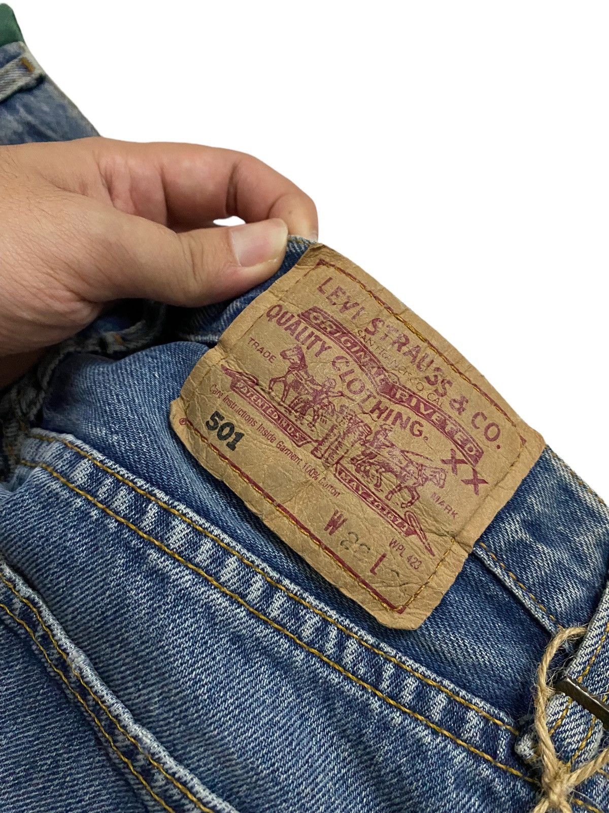 Levi's Levi's 501 Custom Winnie The Pooh Jeans Size US 30 / EU 46 - 8 Thumbnail