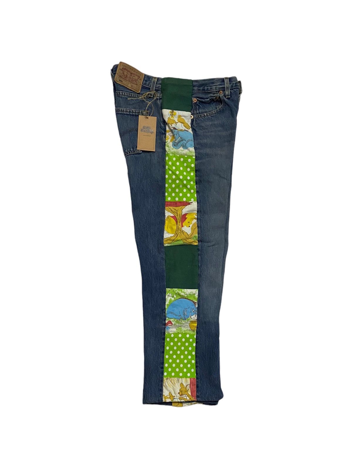 Levi's Levi's 501 Custom Winnie The Pooh Jeans Size US 30 / EU 46 - 7 Thumbnail