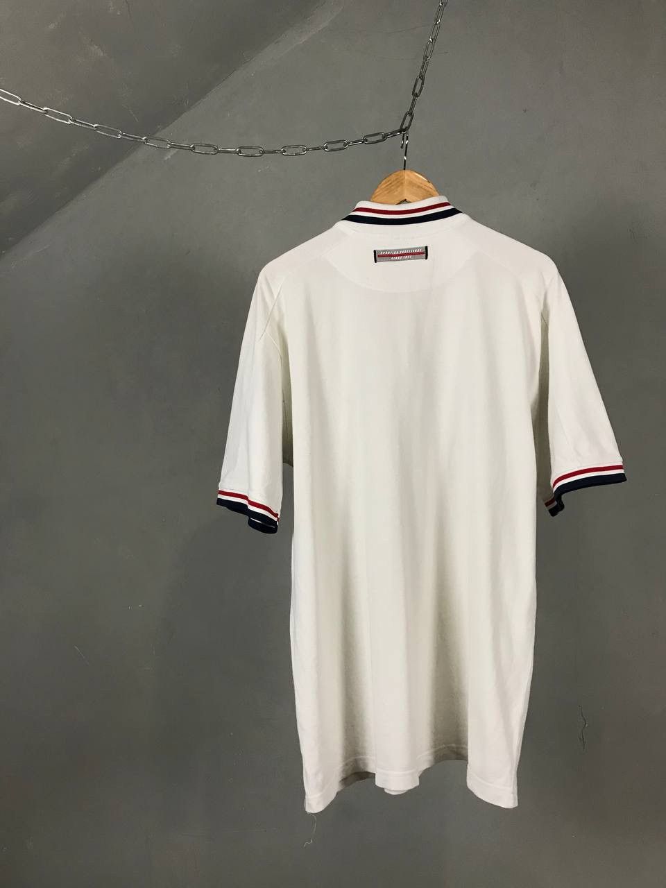Nike × Vintage Nike swoosh streetwear vintage polo tee Size US XL / EU 56 / 4 - 6 Thumbnail