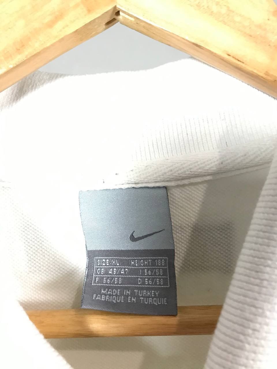 Nike × Vintage Nike swoosh streetwear vintage polo tee Size US XL / EU 56 / 4 - 4 Thumbnail