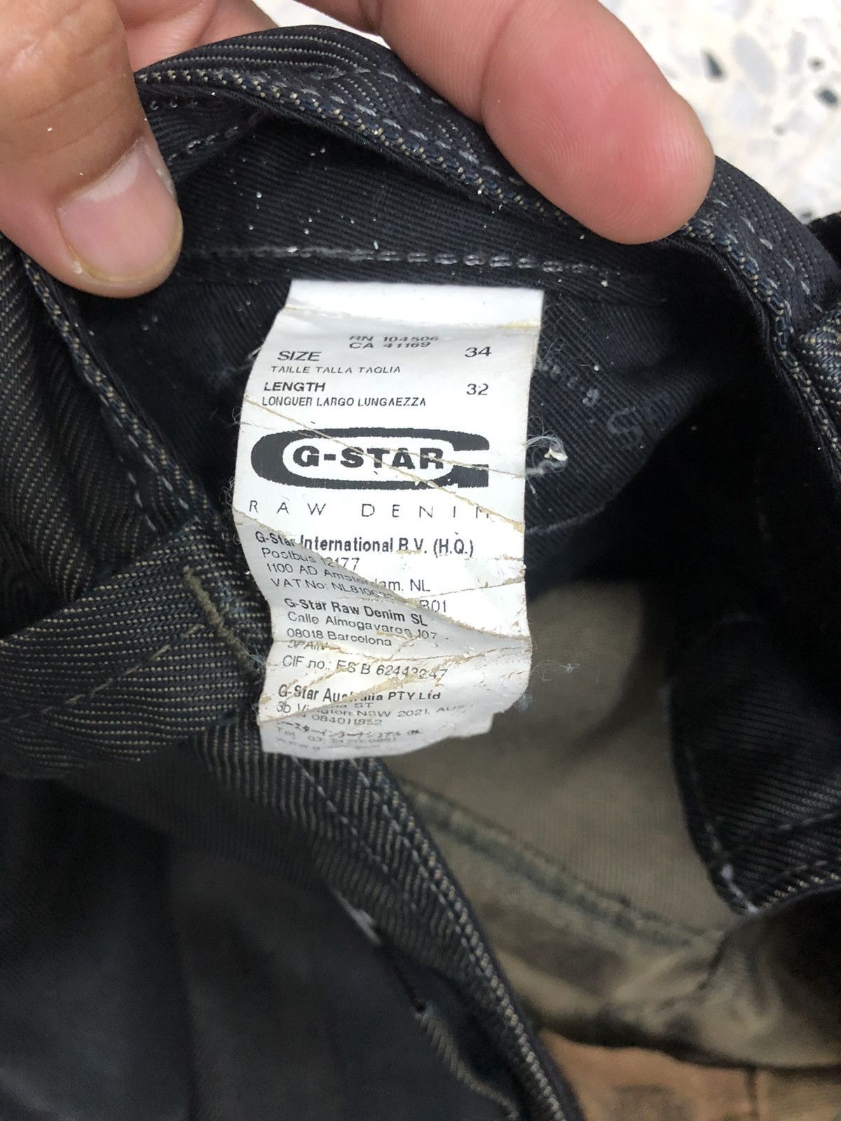 G-Star × Japanese Brand G-Star Raw Denim Size US 34 / EU 50 - 8 Thumbnail