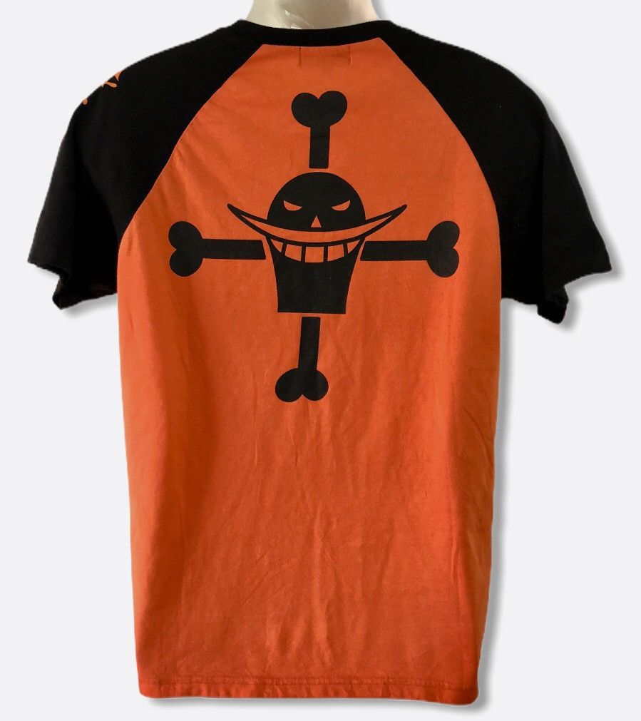 Anime × Japanese Brand × One Piece Rare One Piece Fire Fist Portgas D Ace T-shirt Size US L / EU 52-54 / 3 - 2 Thumbnail