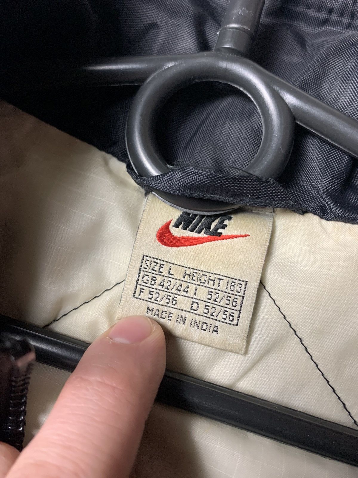 Nike × Vintage Vintage Nike jacket big swoosh size L Size US L / EU 52-54 / 3 - 4 Thumbnail