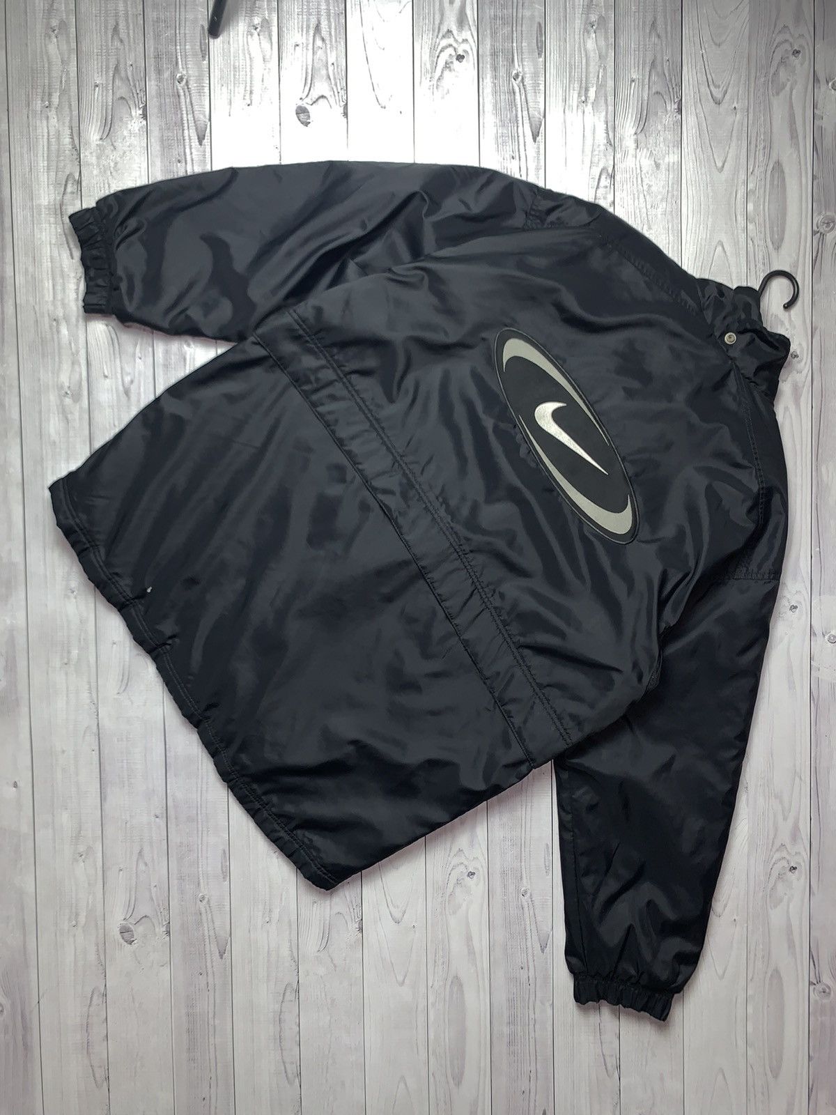 Nike × Vintage Vintage Nike jacket big swoosh size L Size US L / EU 52-54 / 3 - 1 Thumbnail