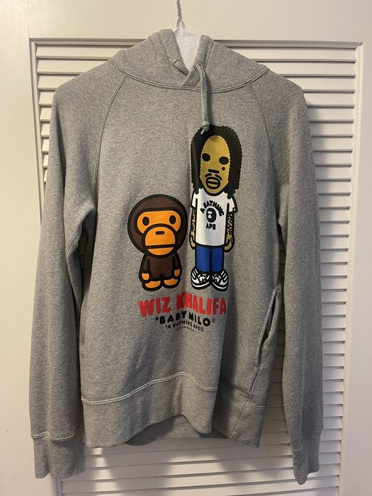 Bape Bape x Wiz Khalifa Baby Milo Pullover Hoodie | Grailed