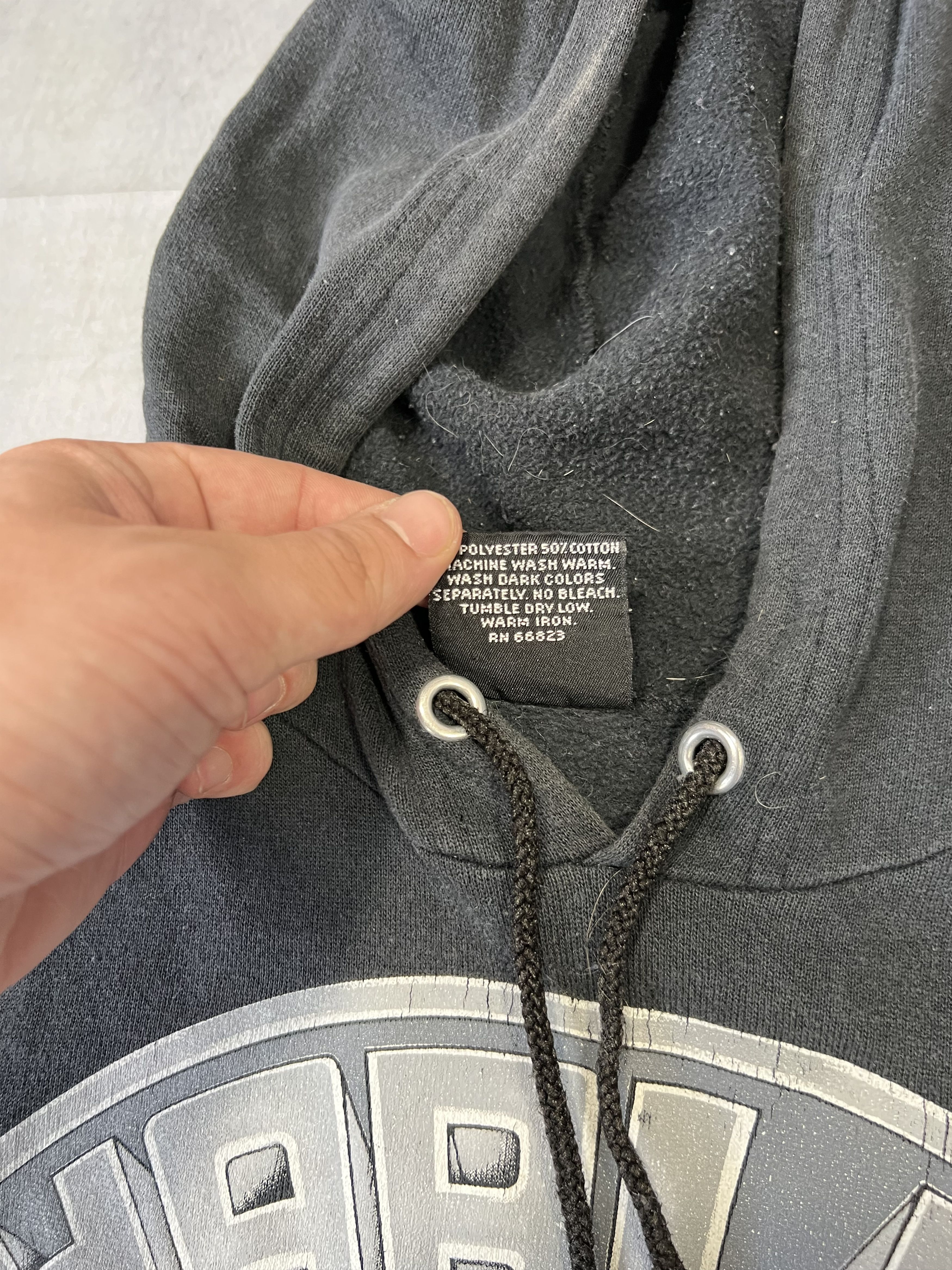 Harley Davidson Vintage Harley Davidson Cutoff Hoodie Size US L / EU 52-54 / 3 - 6 Thumbnail