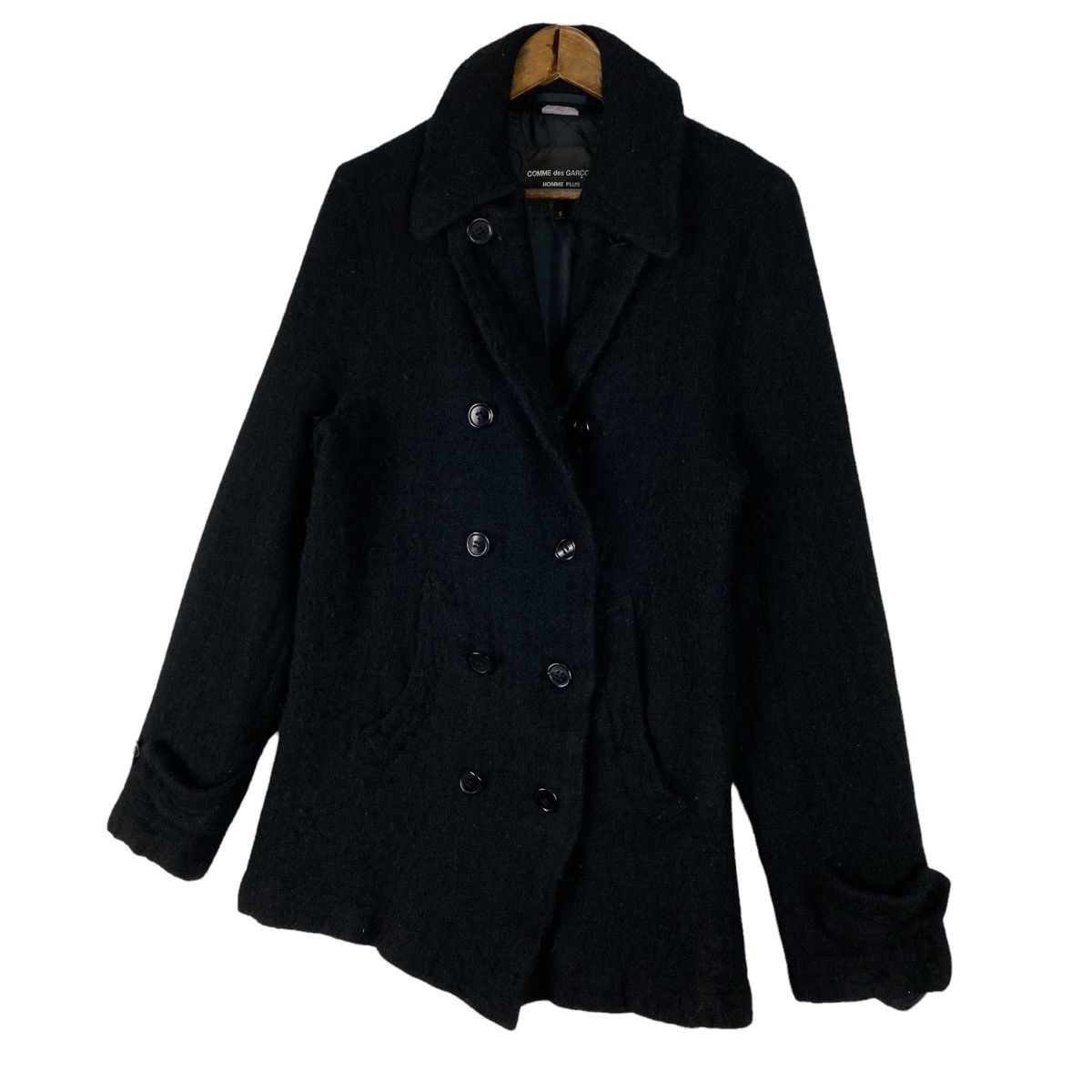 Comme des Garcons × Comme des Garcons Homme × Comme des Garcons Homme Plus AD 2007 Comme Des Garcons Homme Plus Peacoat Jacket Size US S / EU 44-46 / 1 - 5 Thumbnail