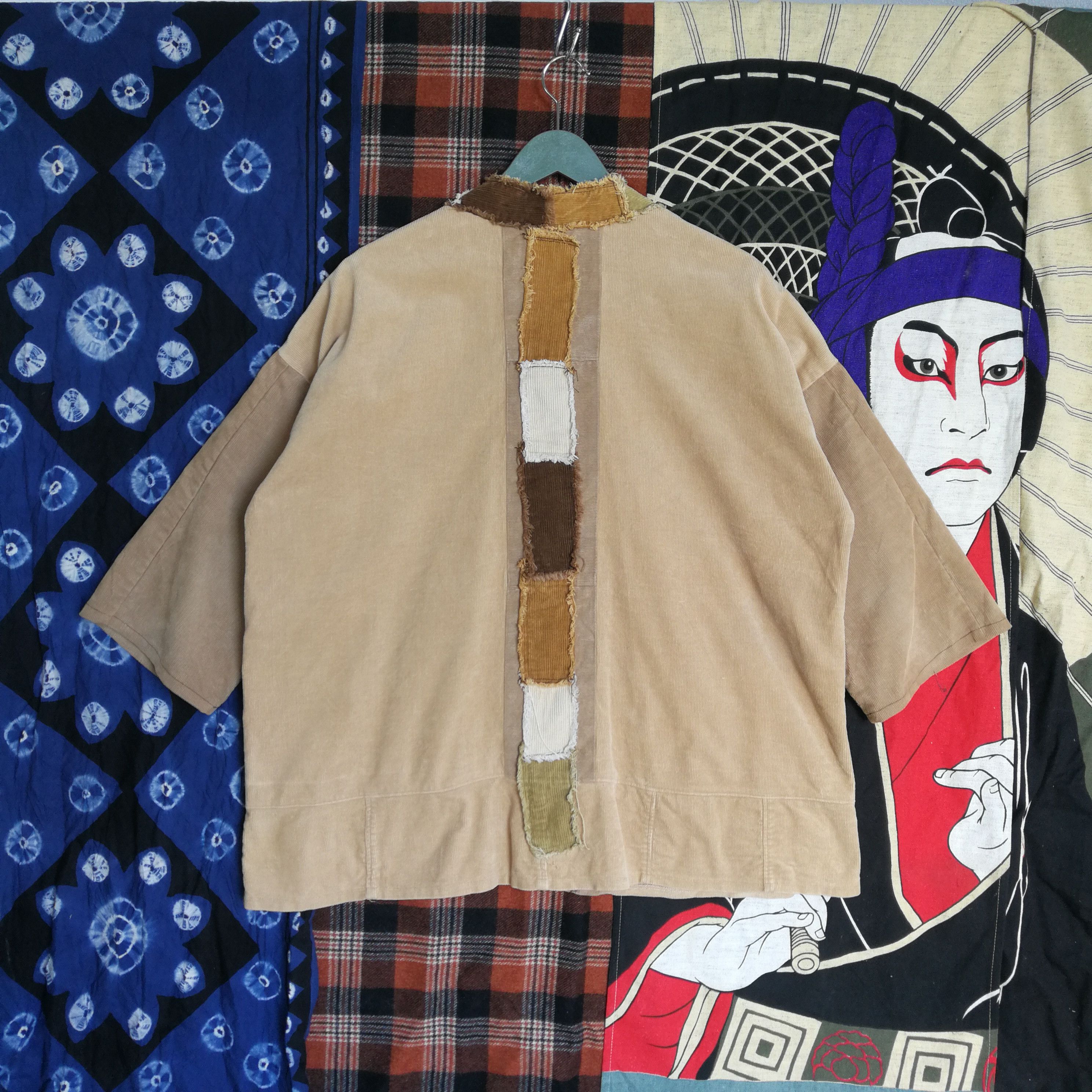 Japanese Brand Japanese Brand Patchwork Corduroy Style Jacket Size US L / EU 52-54 / 3 - 3 Thumbnail