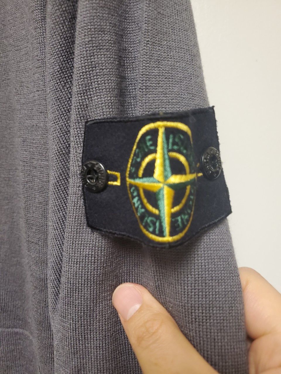 Stone Island Stone Island Full Zip Up Sweater Sz L (BNWT) Size US L / EU 52-54 / 3 - 2 Thumbnail