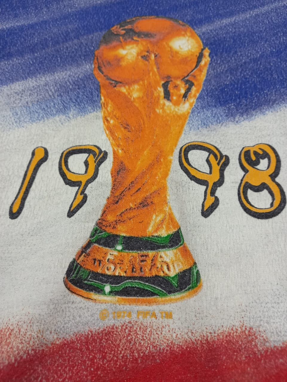 Adidas Vintage Adidas World Cup France 98 Size US L / EU 52-54 / 3 - 7 Thumbnail