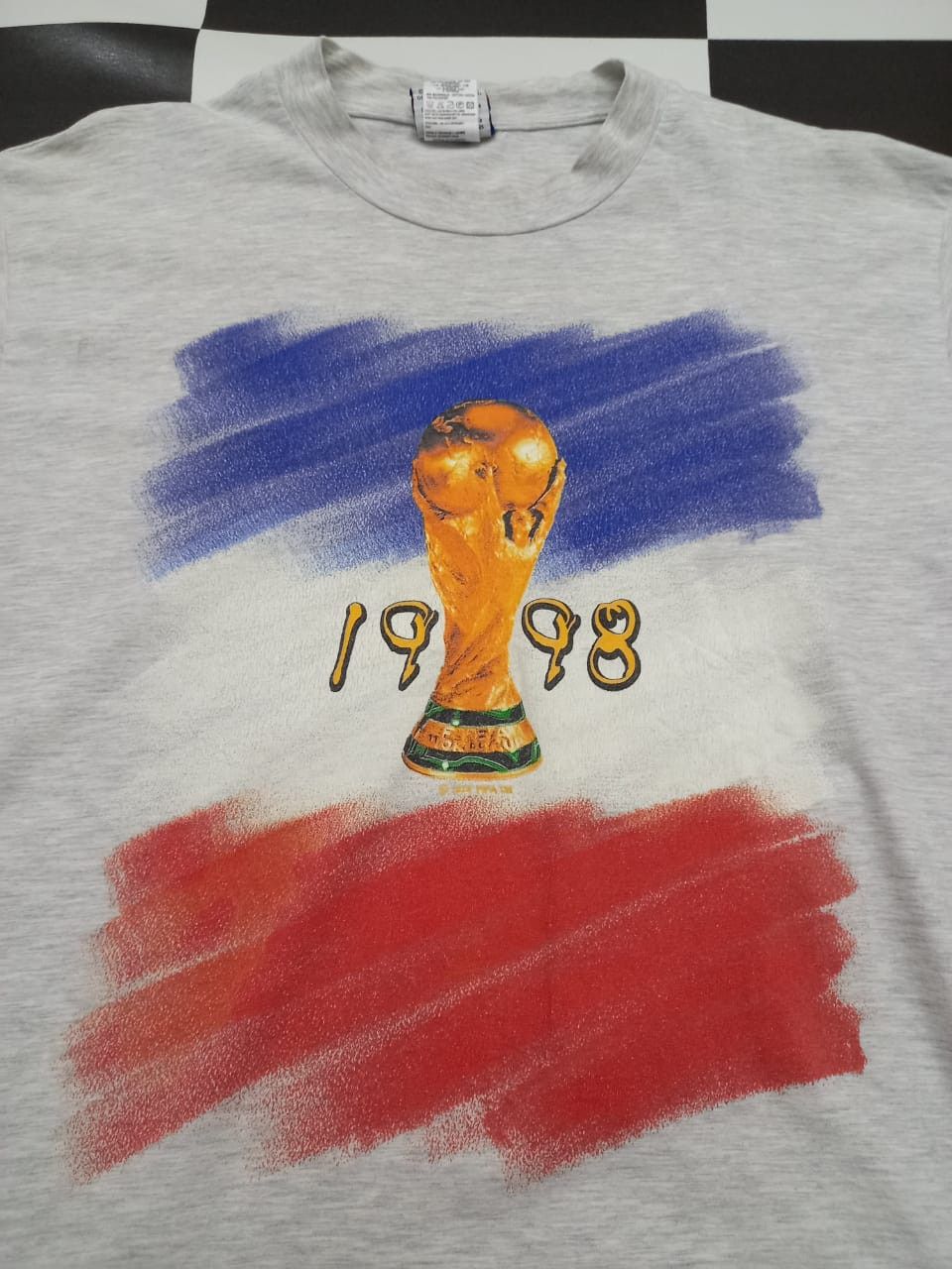 Adidas Vintage Adidas World Cup France 98 Size US L / EU 52-54 / 3 - 3 Thumbnail