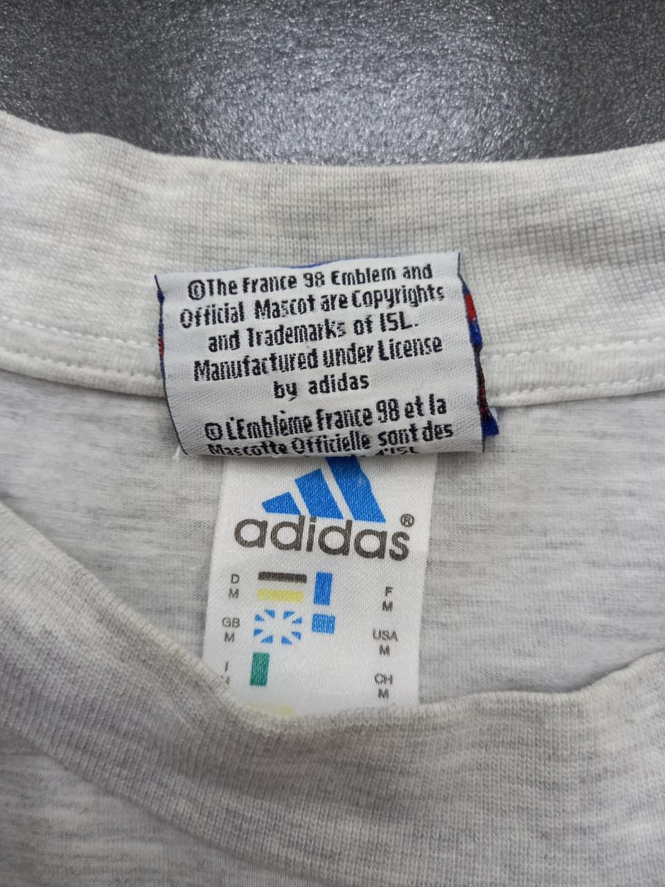 Adidas Vintage Adidas World Cup France 98 Size US L / EU 52-54 / 3 - 6 Thumbnail