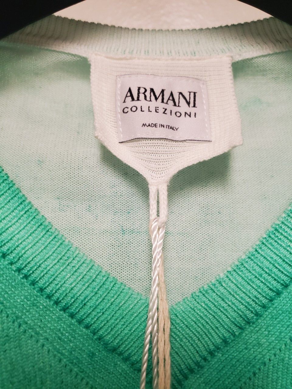 Armani Armani Collezioni Rare Garment Dyed Sweater (BNWT) Size US M / EU 48-50 / 2 - 2 Thumbnail