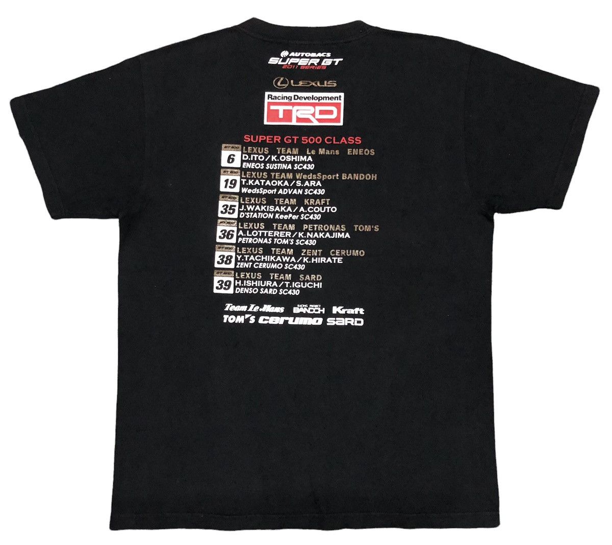 Formula 1 Rare‼️🔥TRD Racing Development Super GT T-Shirt Size US M / EU 48-50 / 2 - 1 Thumbnail
