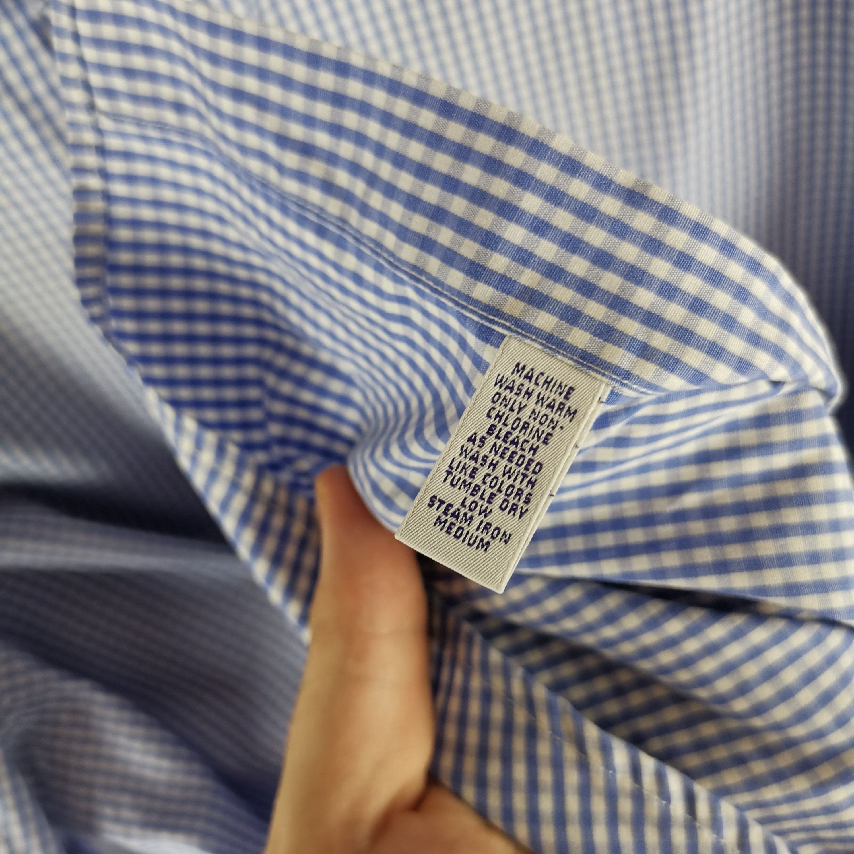 Ralph Lauren Ralph lauren purple label blue plaid check shirt Size US L / EU 52-54 / 3 - 6 Thumbnail