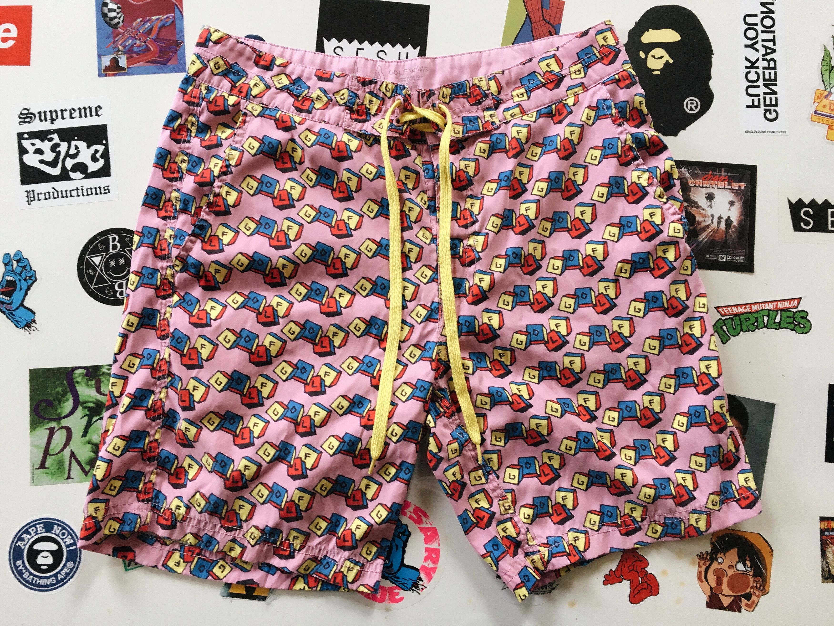 新品 Golf Wang CHINO SHORTS 34 ブラウン タイラー Golf wang shorts mens - Gem