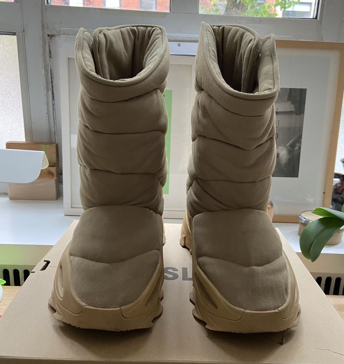 Adidas  Kanye West Yeezy NSLTD Boot Khaki | Grailed