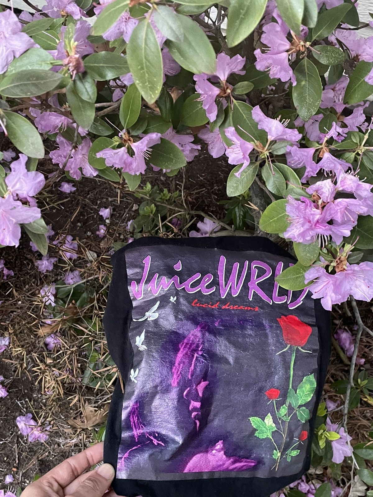 Band Tees Juice WRLD Lucid Dreams t Shirt tour tee rap hip hop Size US S / EU 44-46 / 1 - 1 Thumbnail