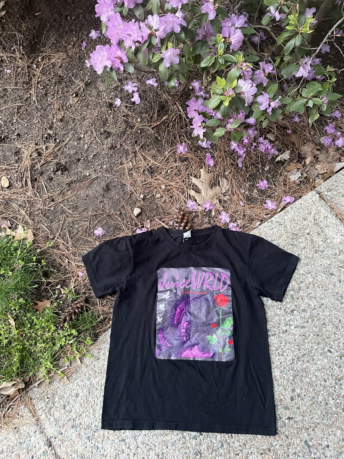 Band Tees Juice WRLD Lucid Dreams t Shirt tour tee rap hip hop Size US S / EU 44-46 / 1 - 2 Thumbnail