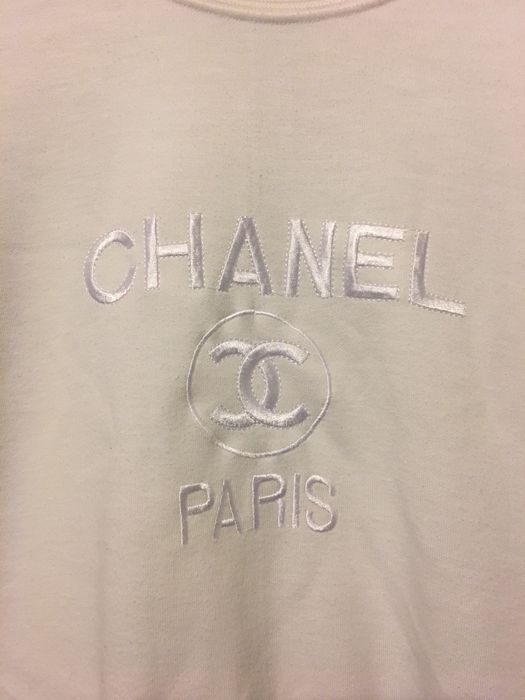 Chanel Vintage Chanel Boutique Embroidered Sweater | Grailed