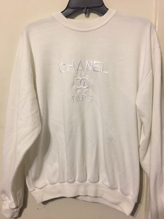 Chanel Vintage Chanel Boutique Embroidered Sweater | Grailed