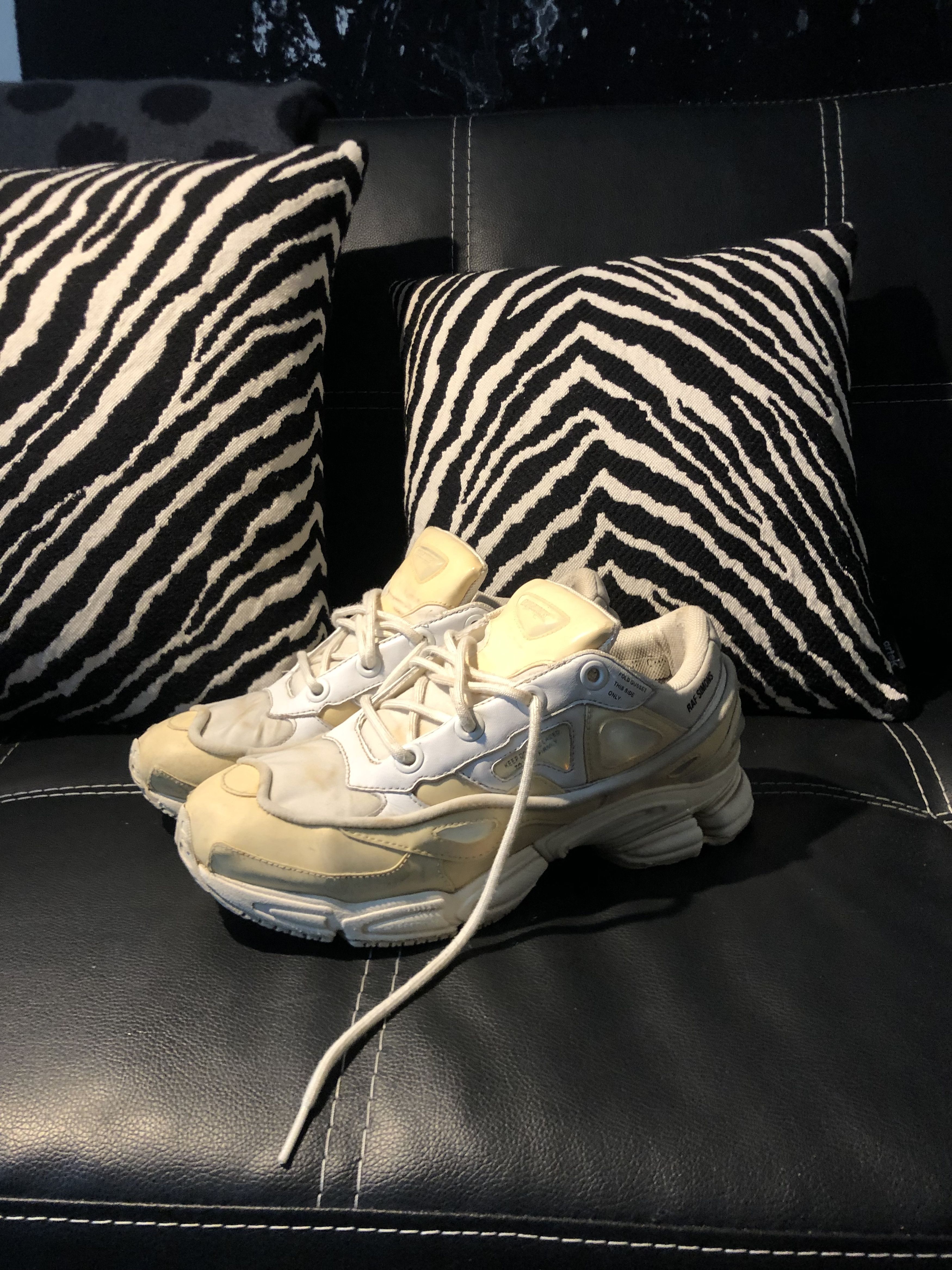 Adidas Raf Simons X Ozweego Bunny Cream White Grailed