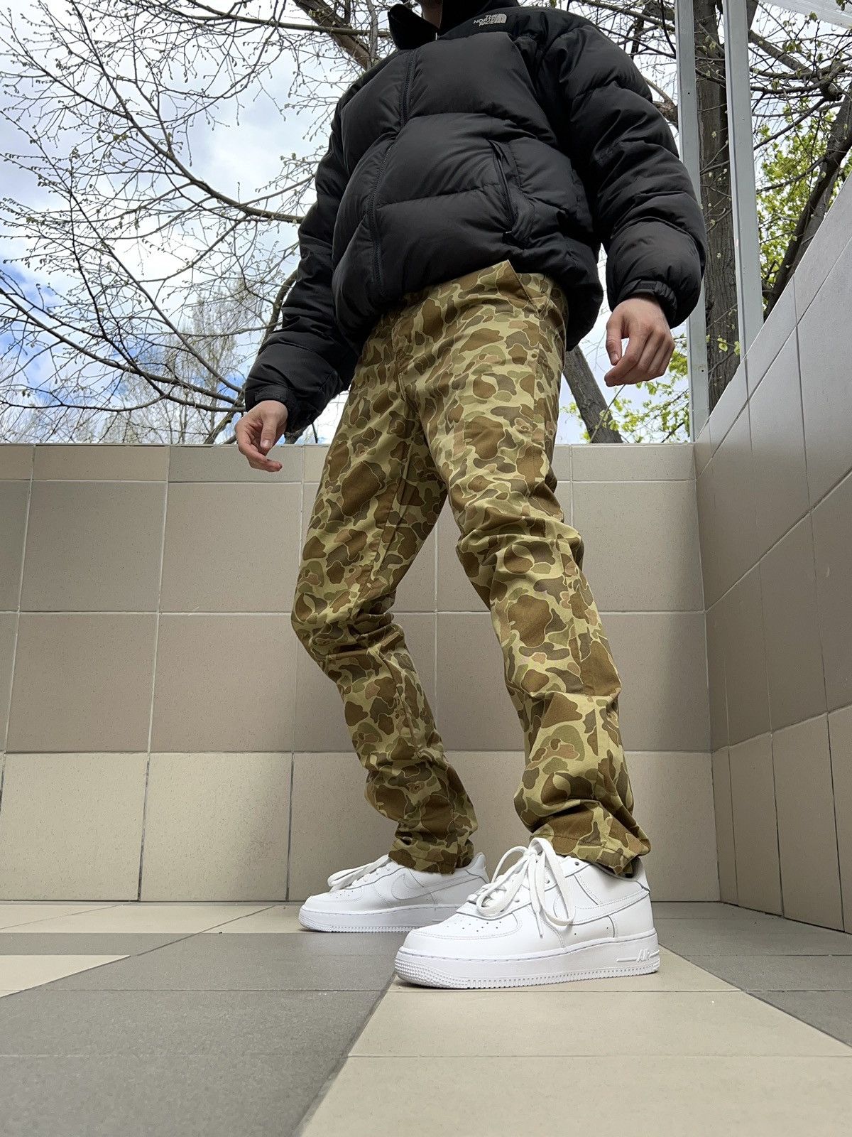 image of Vintage Carhartt Camo Pants Like Bape, Men's (Size 30)