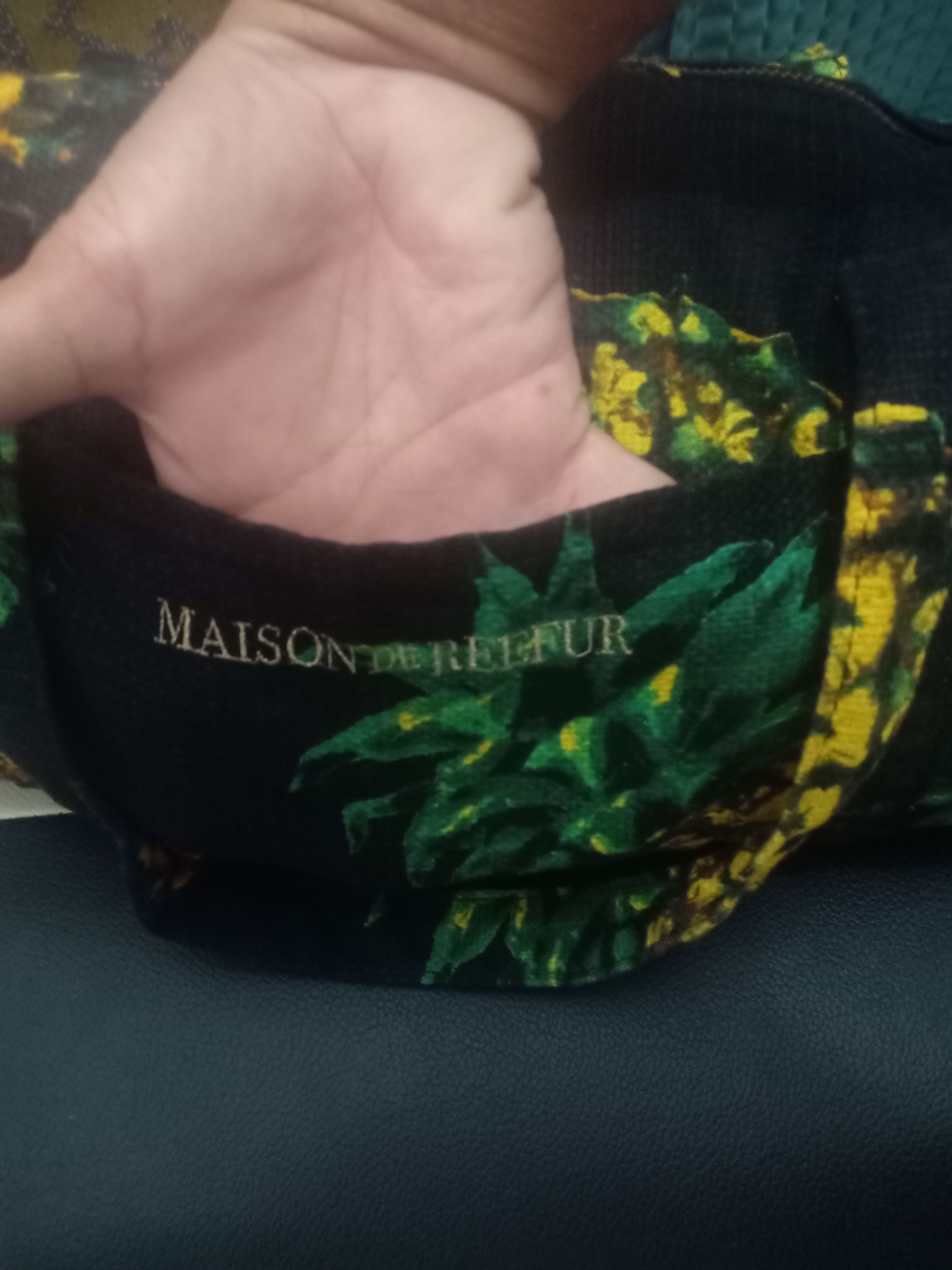 Japanese Brand Maison De Reefur Papillon Design Hand Bag Size ONE SIZE - 5 Thumbnail
