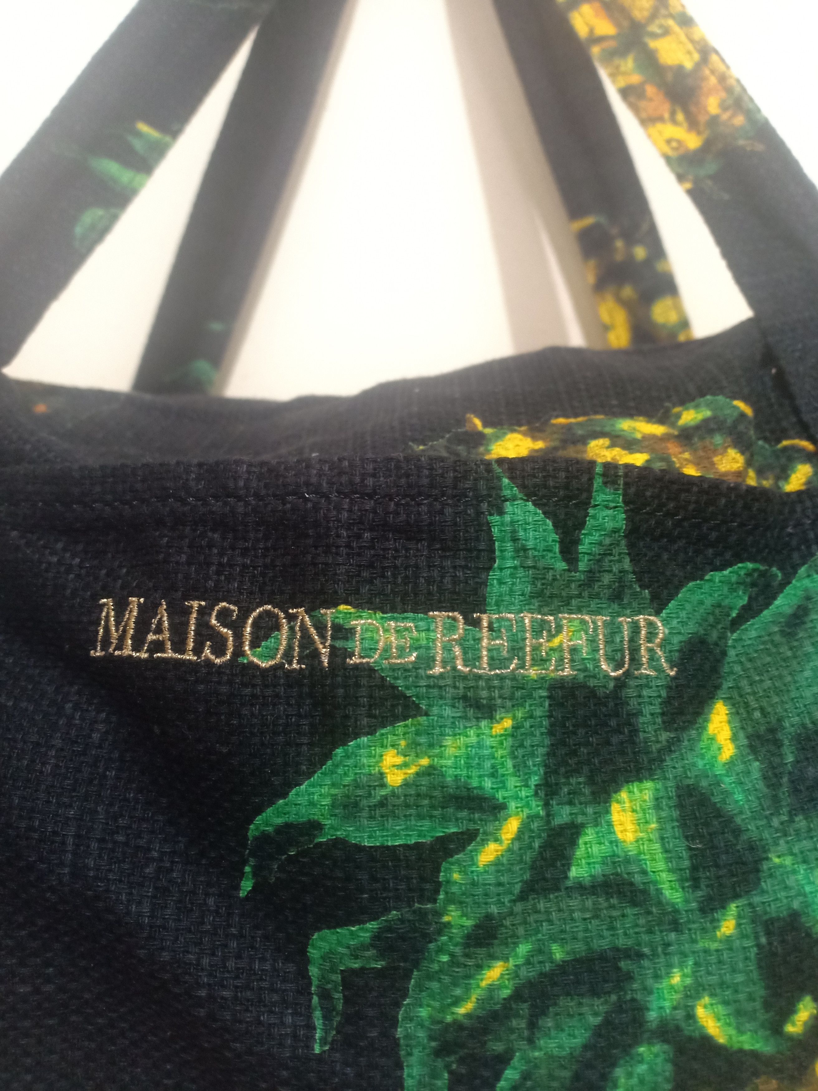 Japanese Brand Maison De Reefur Papillon Design Hand Bag Size ONE SIZE - 2 Thumbnail