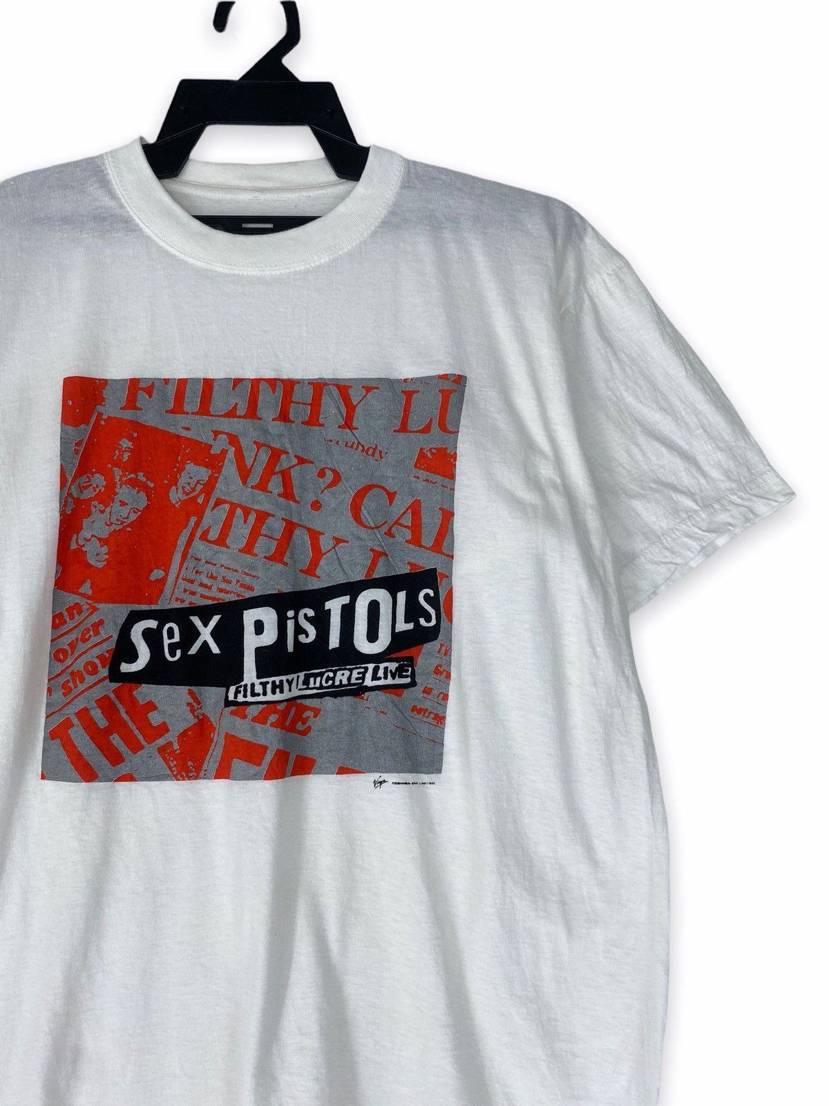 Band Tees × Vintage Vintage rare Sex Pistols promo toshiba Size US M / EU 48-50 / 2 - 2 Thumbnail