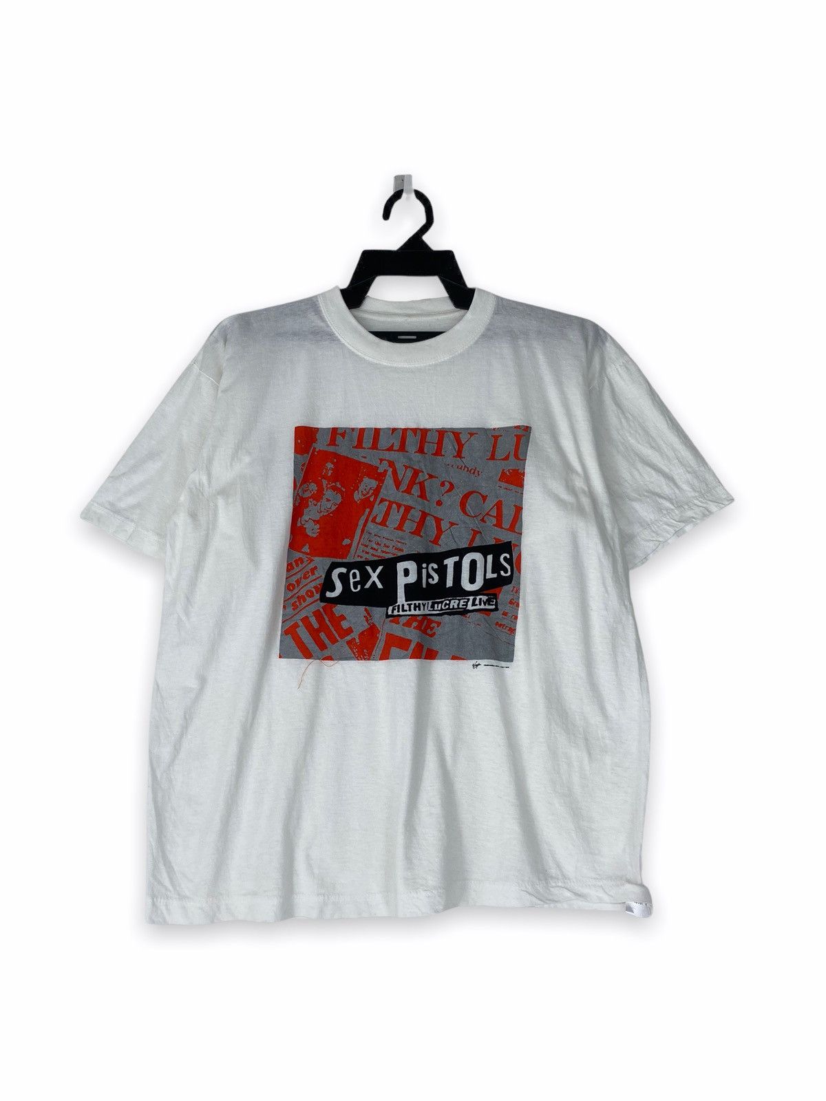 Band Tees × Vintage Vintage rare Sex Pistols promo toshiba Size US M / EU 48-50 / 2 - 1 Thumbnail