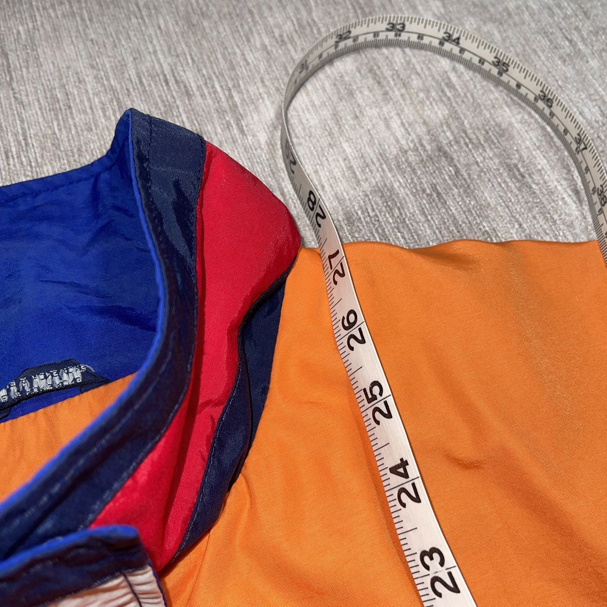 Tommy Hilfiger Vtg 90’s Tommy Hilfiger Jacket M Orange Flag Collar Size US M / EU 48-50 / 2 - 6 Thumbnail