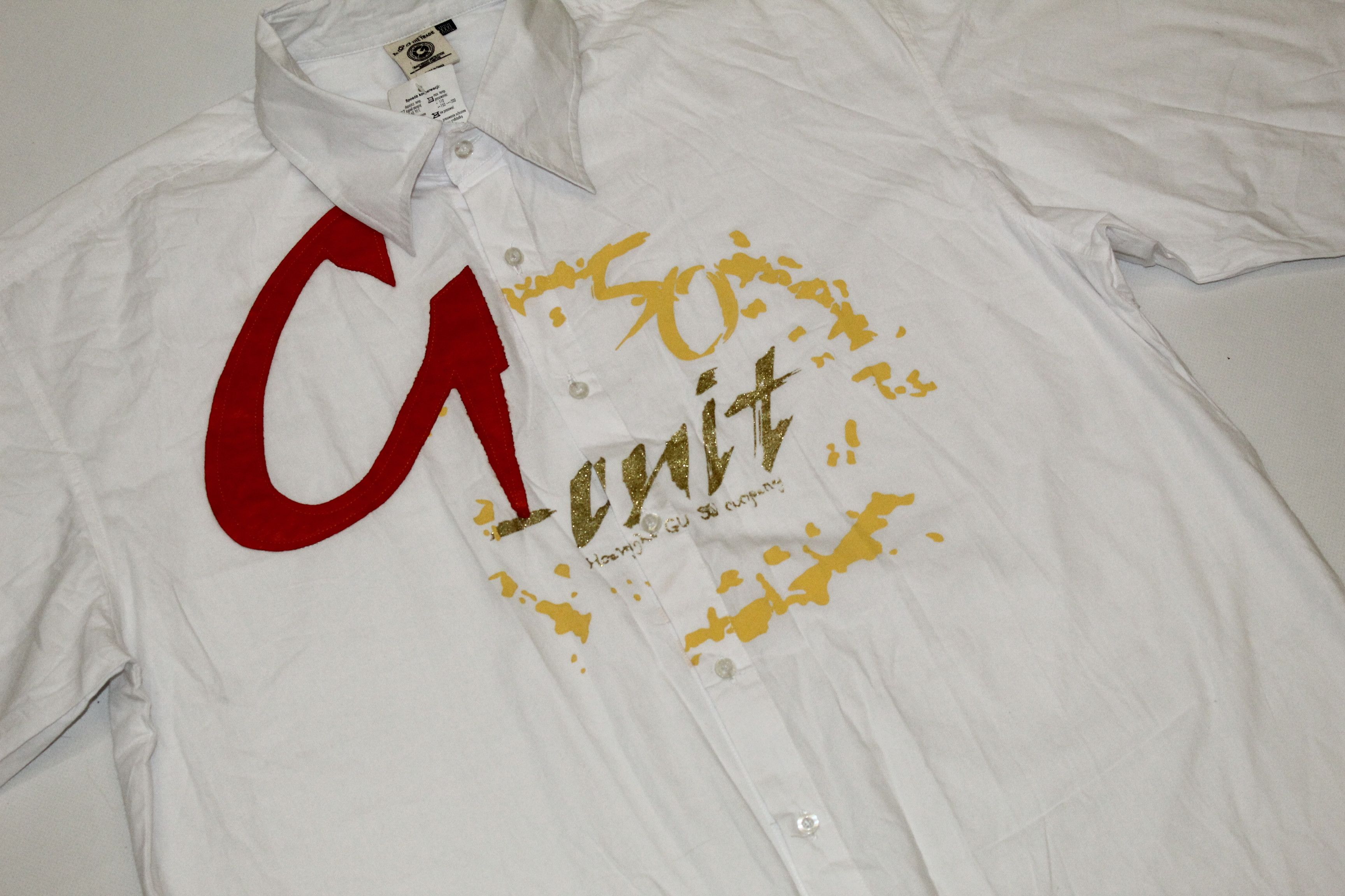 50 Cent 🔥 DEADSTOCK 🔥G Unit 50cent Signatured Baggy Rap Shirt. Size US XXL / EU 58 / 5 - 2 Thumbnail