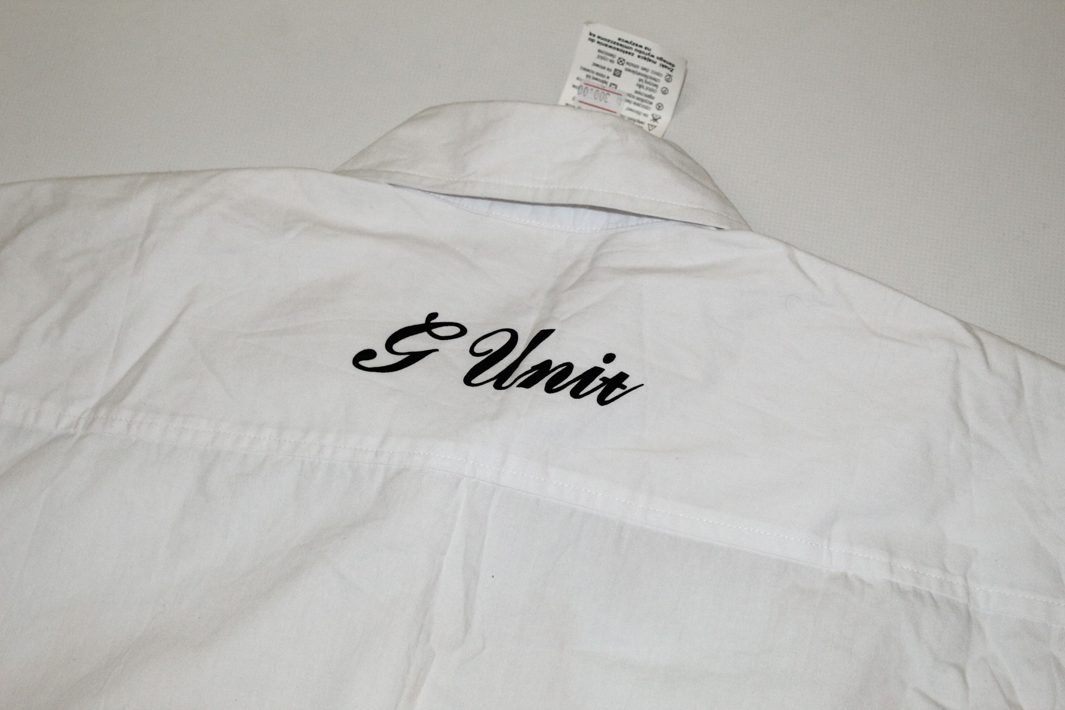 50 Cent 🔥 DEADSTOCK 🔥G Unit 50cent Signatured Baggy Rap Shirt. Size US XXL / EU 58 / 5 - 4 Thumbnail